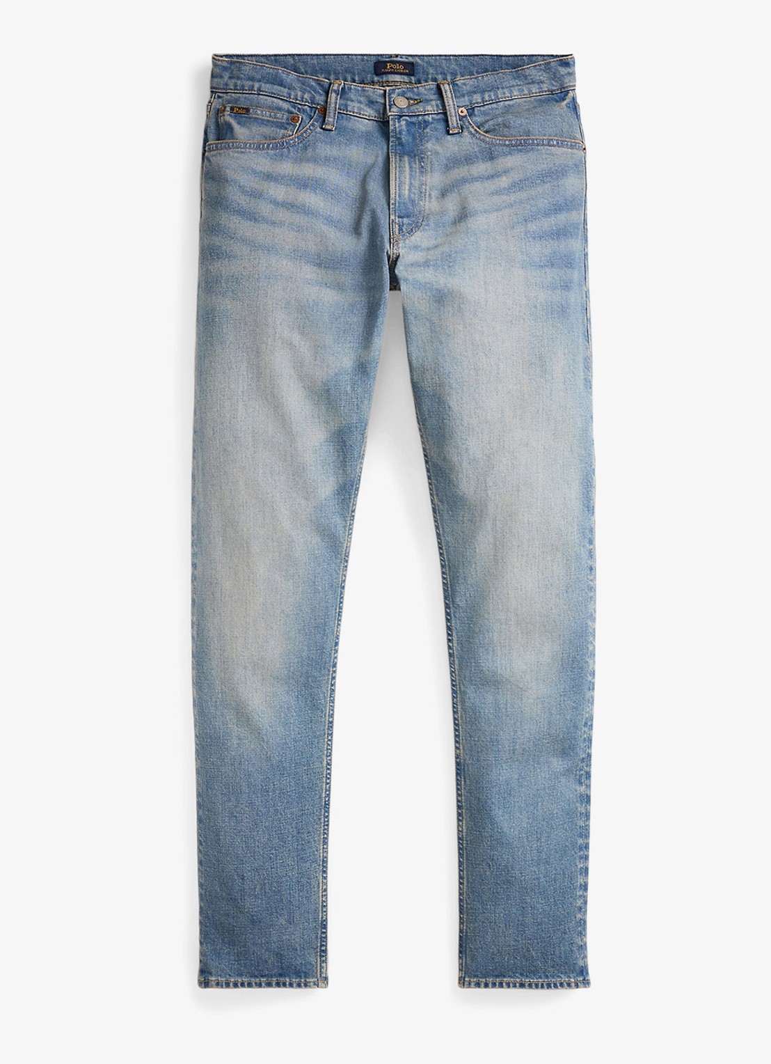 Ralph Lauren Parkside tapered jeans met stretch - voorkant dixon stretch-2wjh