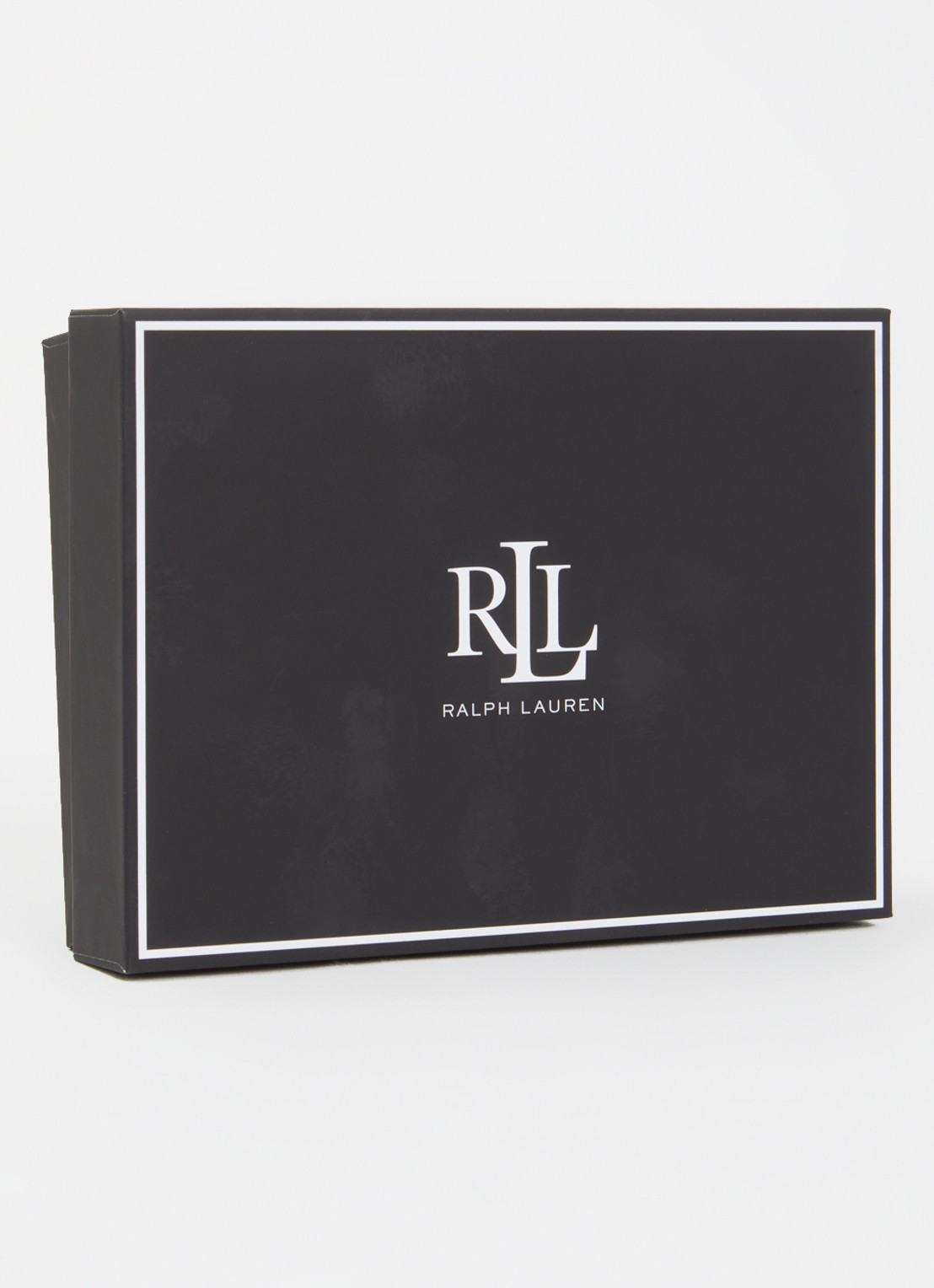 Ralph Lauren Pasjeshouder van leer met logo - detail 4 zwart
