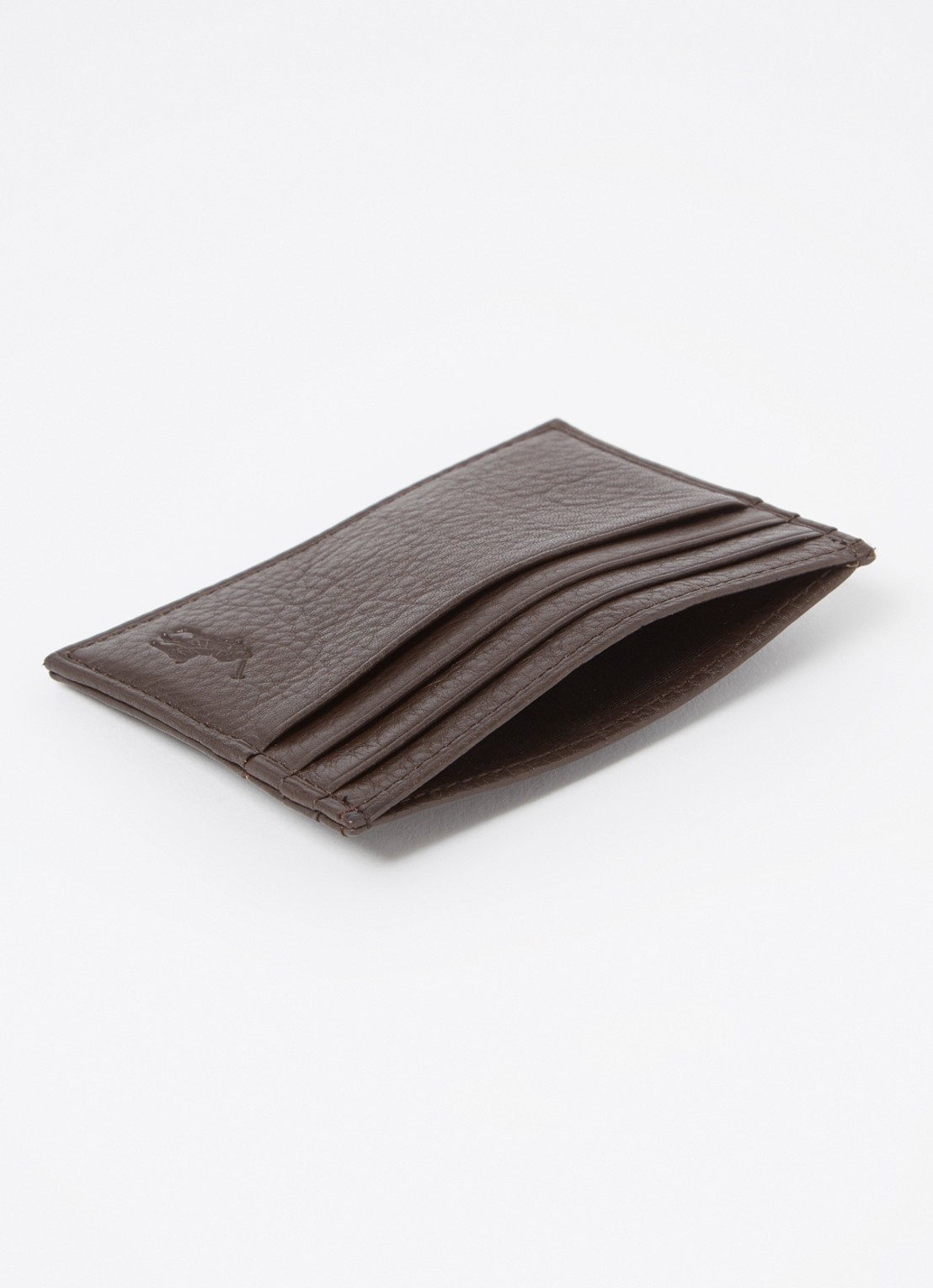 Ralph Lauren Pasjeshouder van leer - detail 3 brown