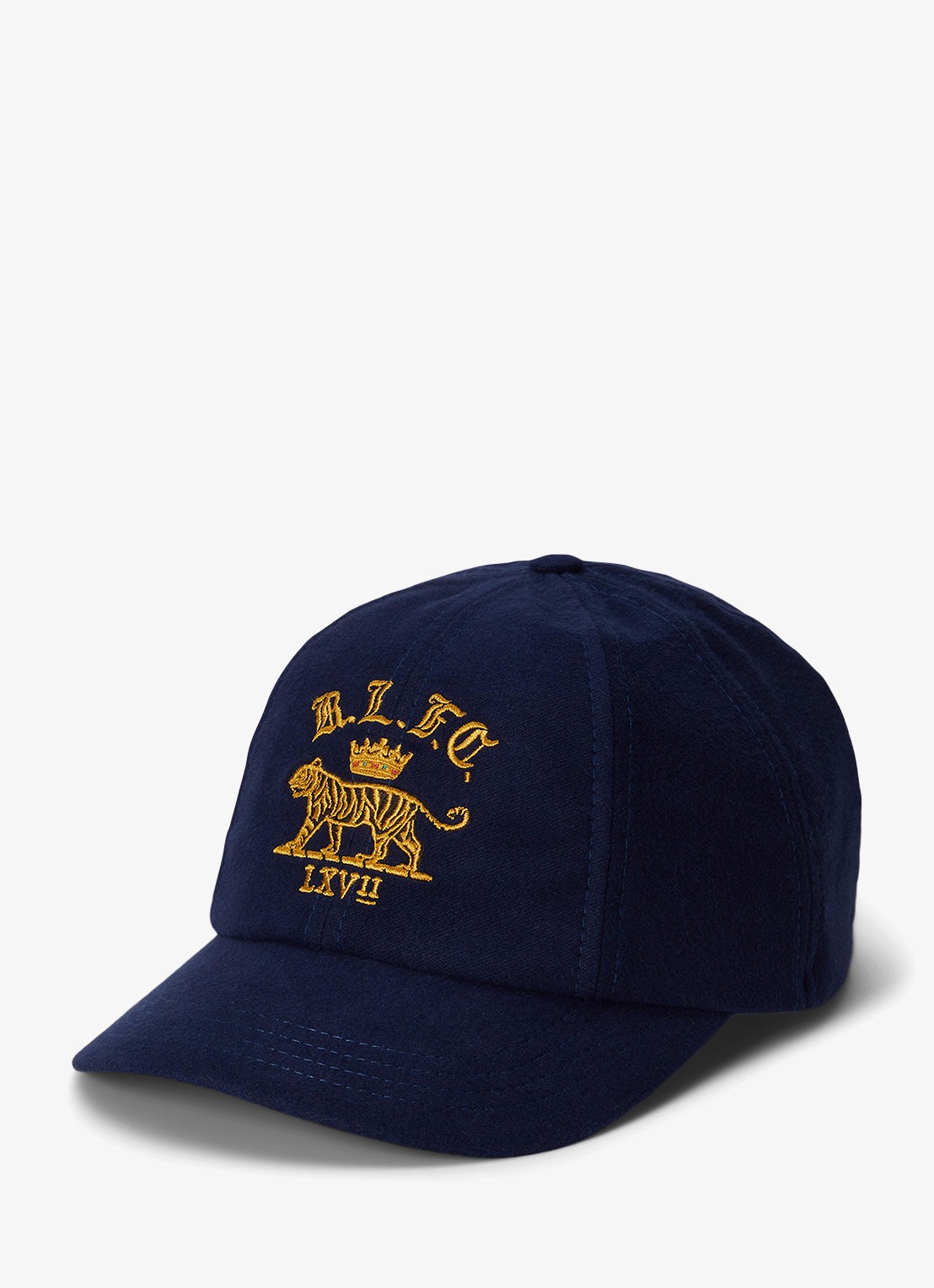 Ralph Lauren Pet met borduring - voorkant 2 newport navy / donkerblauw