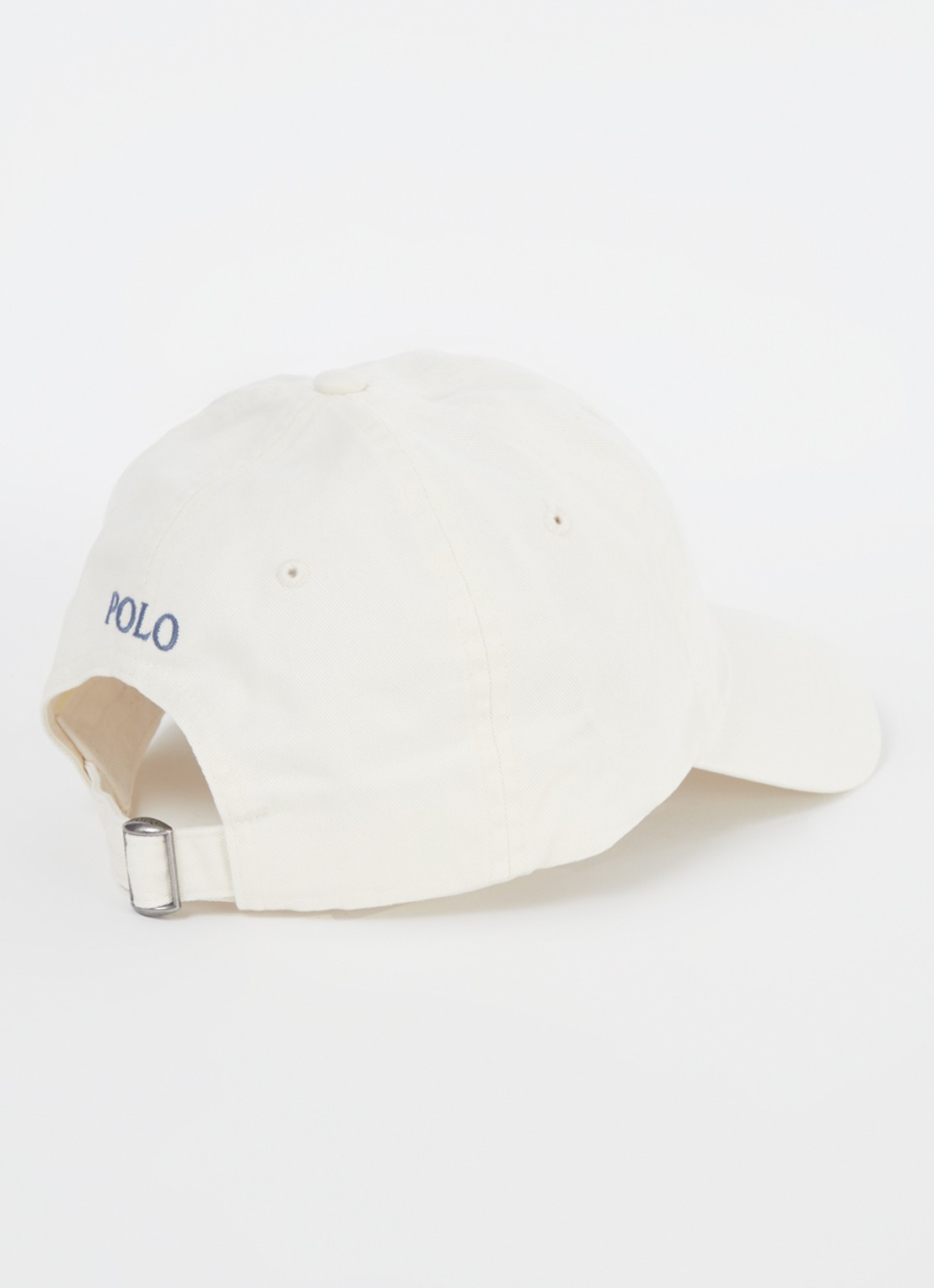 Ralph Lauren Pet met logo  - detail 2 creme