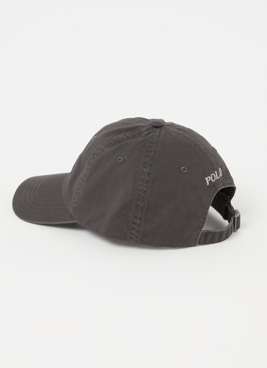 Ralph Lauren Pet met logo  - detail 2 antraciet