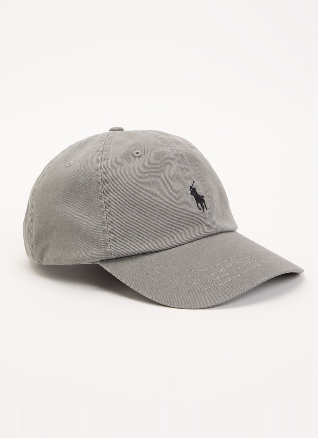 Ralph Lauren Pet met logo  - voorkant grijs