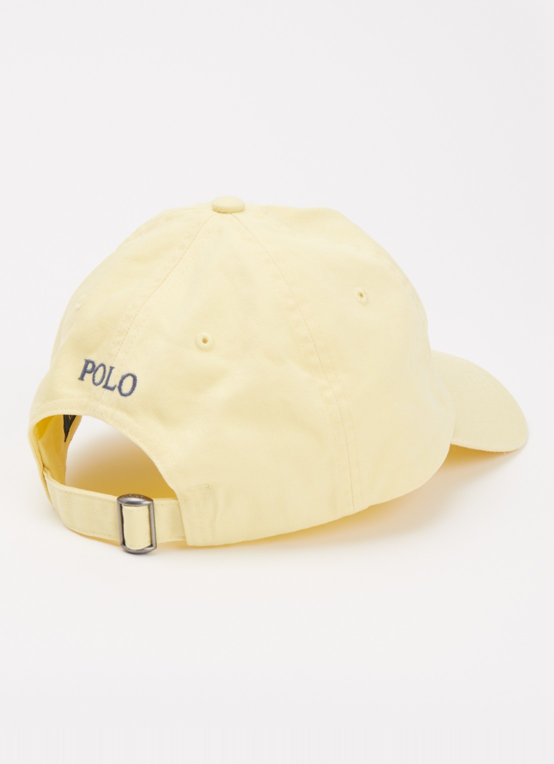 Ralph Lauren Pet met logo  - detail geel