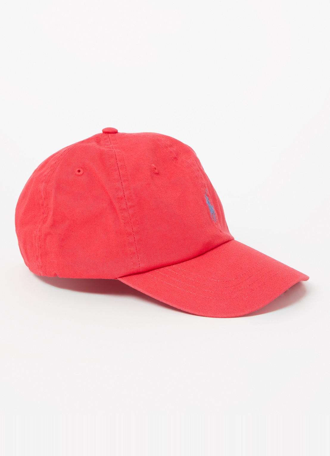 Ralph Lauren Pet met logo  - voorkant 2 rood