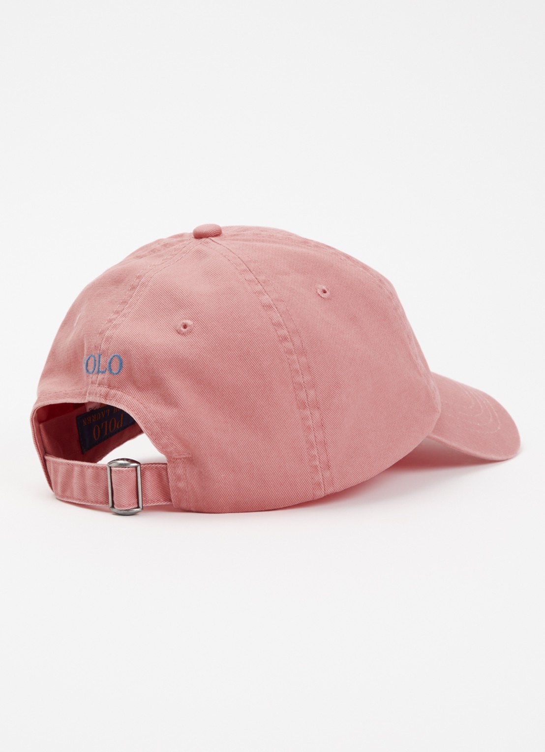 Ralph Lauren Pet met logo  - detail 2 zalmroze