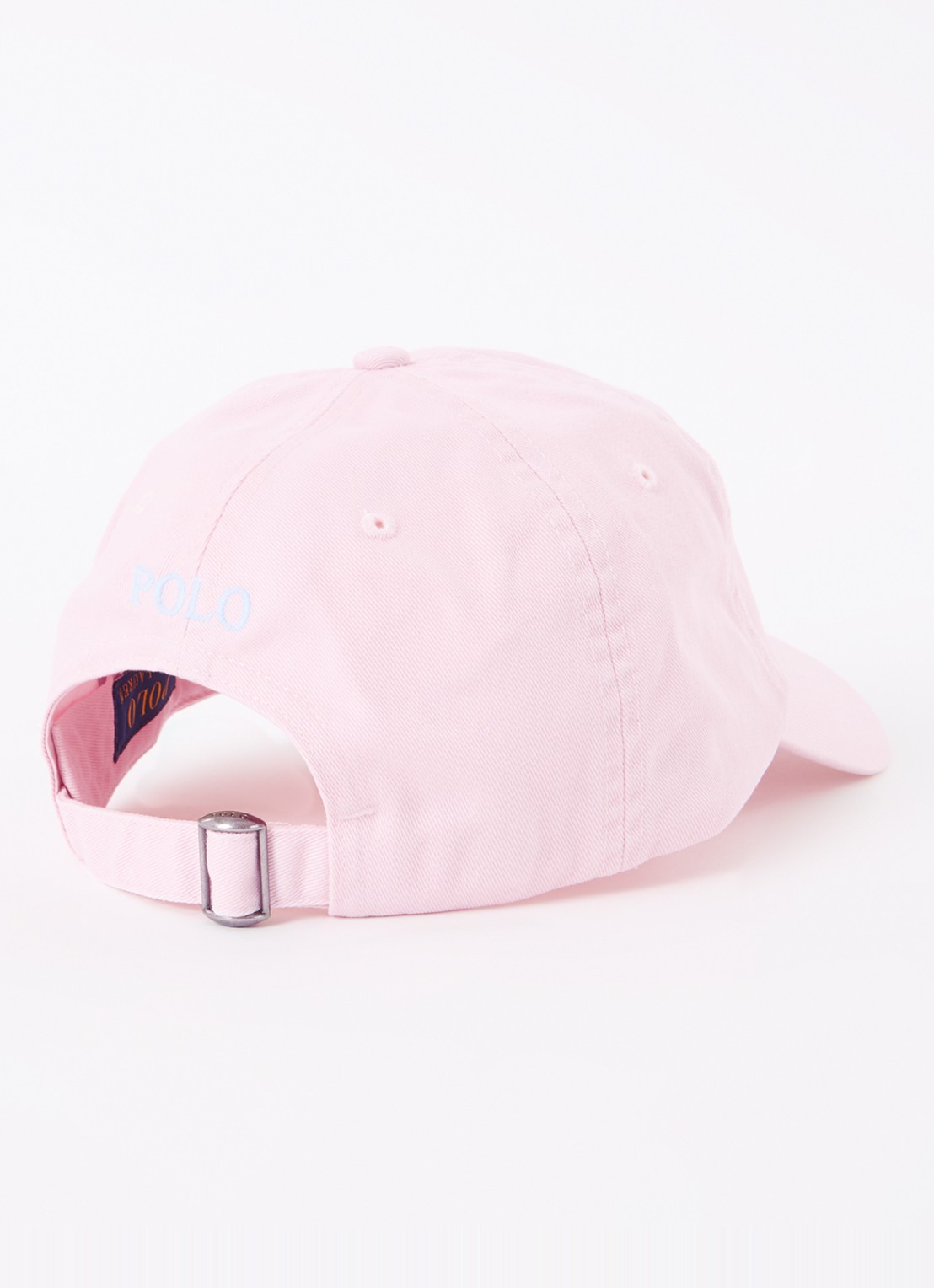 Ralph Lauren Pet met logo  - detail 2 lichtroze