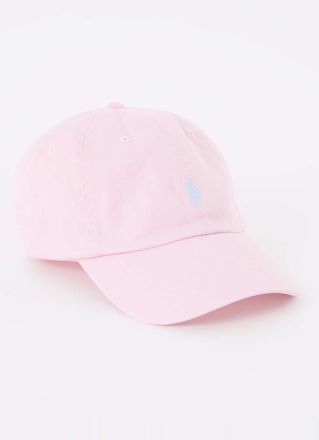 Ralph Lauren Pet met logo  - voorkant lichtroze