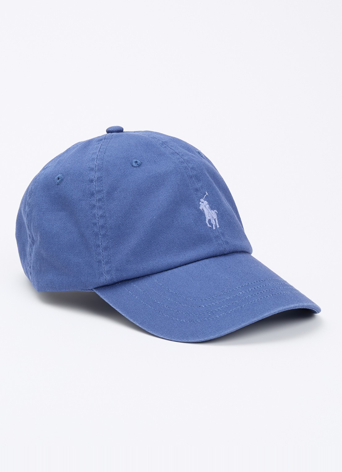 Ralph Lauren Pet met logo  - voorkant blauw