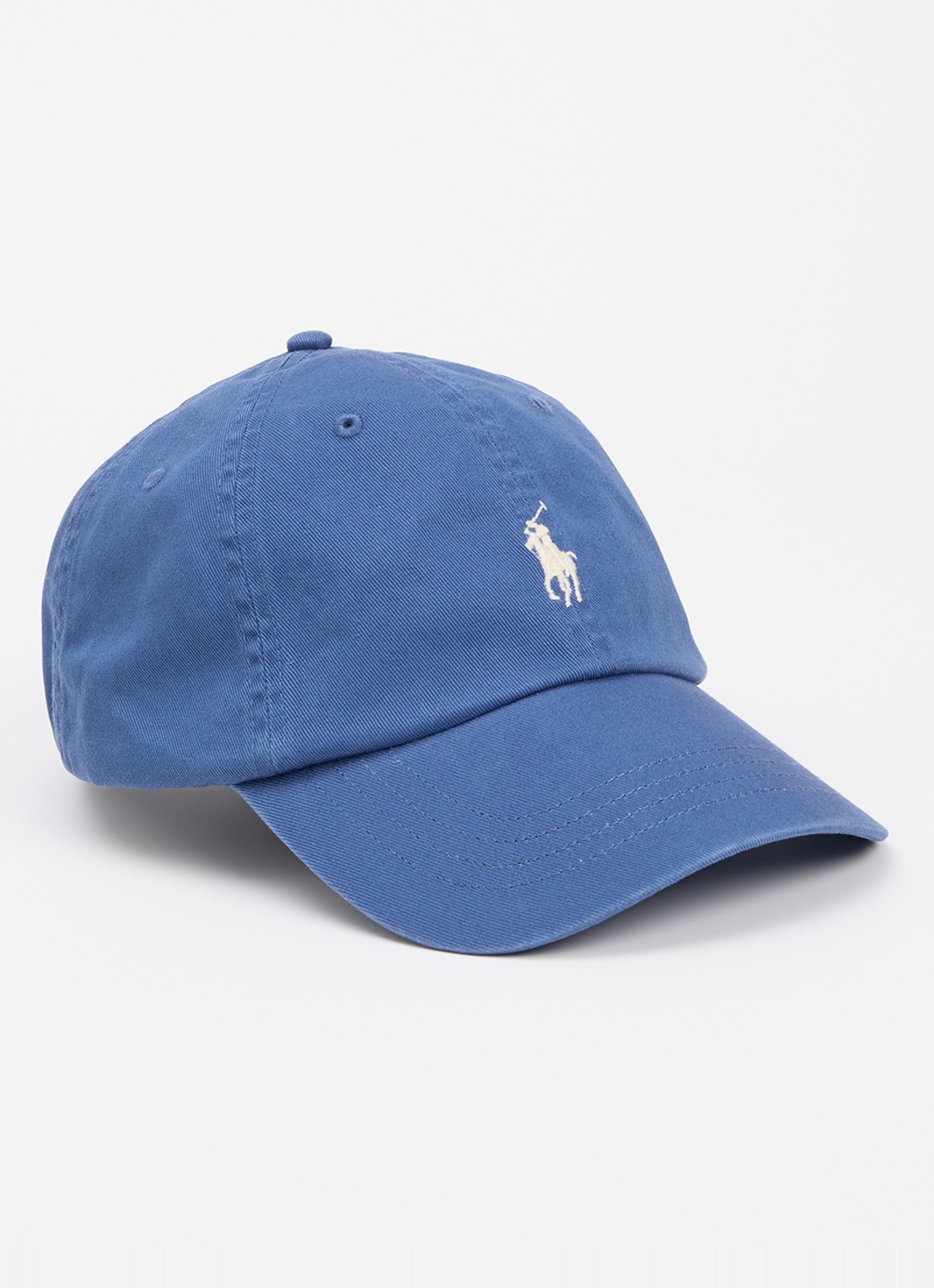 Ralph Lauren Pet met logo  - voorkant blauw