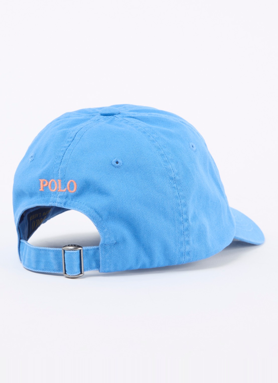 Ralph Lauren Pet met logo  - detail 2 aquablauw