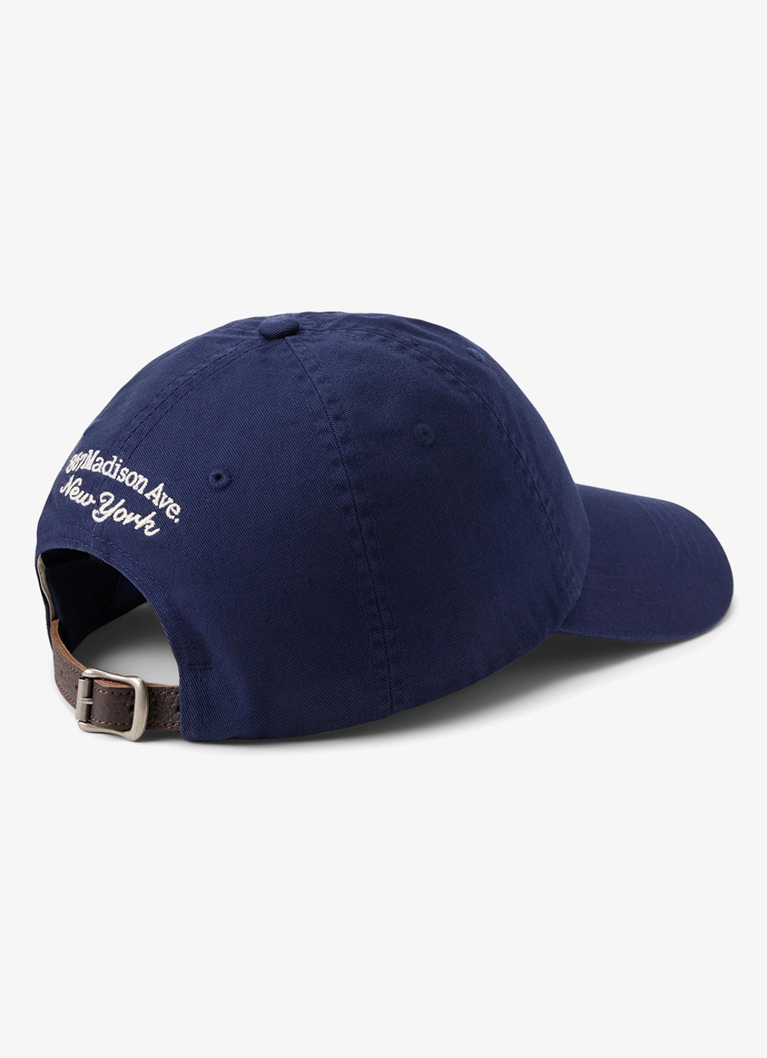 Ralph Lauren Pet met logo - detail donkerblauw
