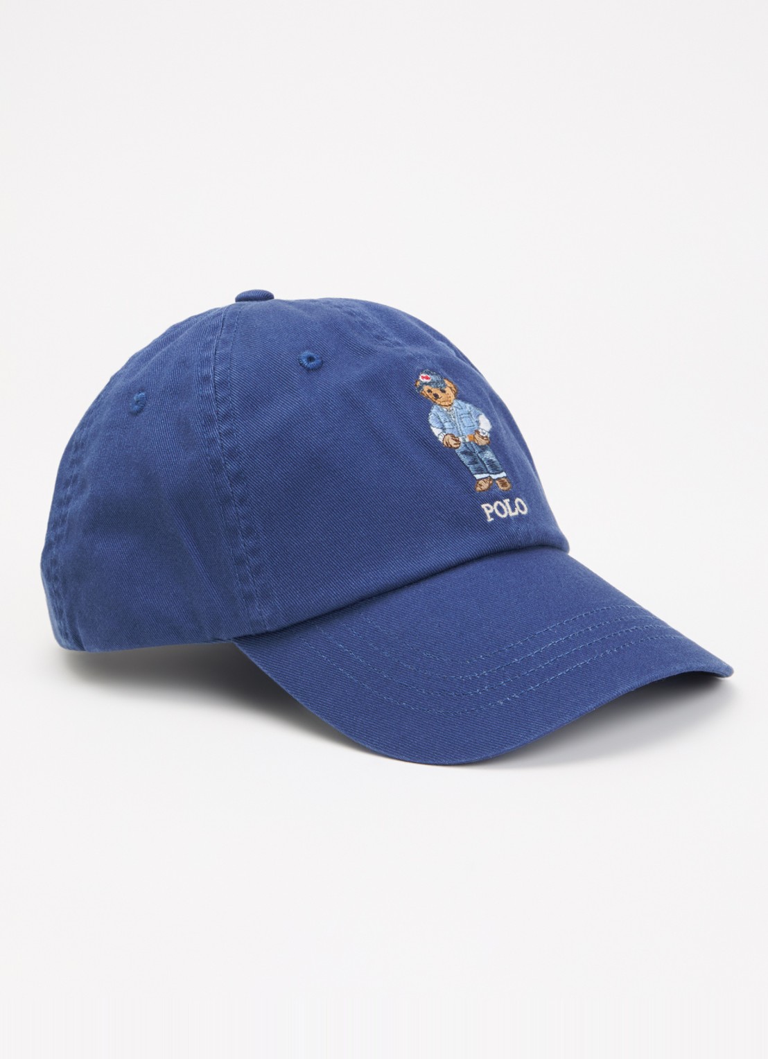Ralph Lauren Pet met logoborduring - voorkant donkerblauw