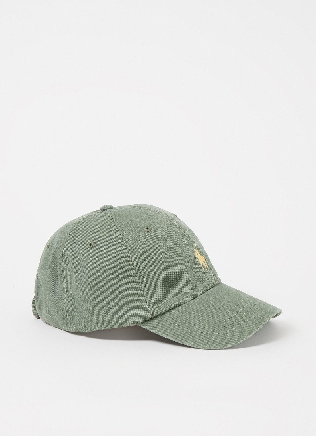 Ralph Lauren Pet met logoborduring - voorkant groen