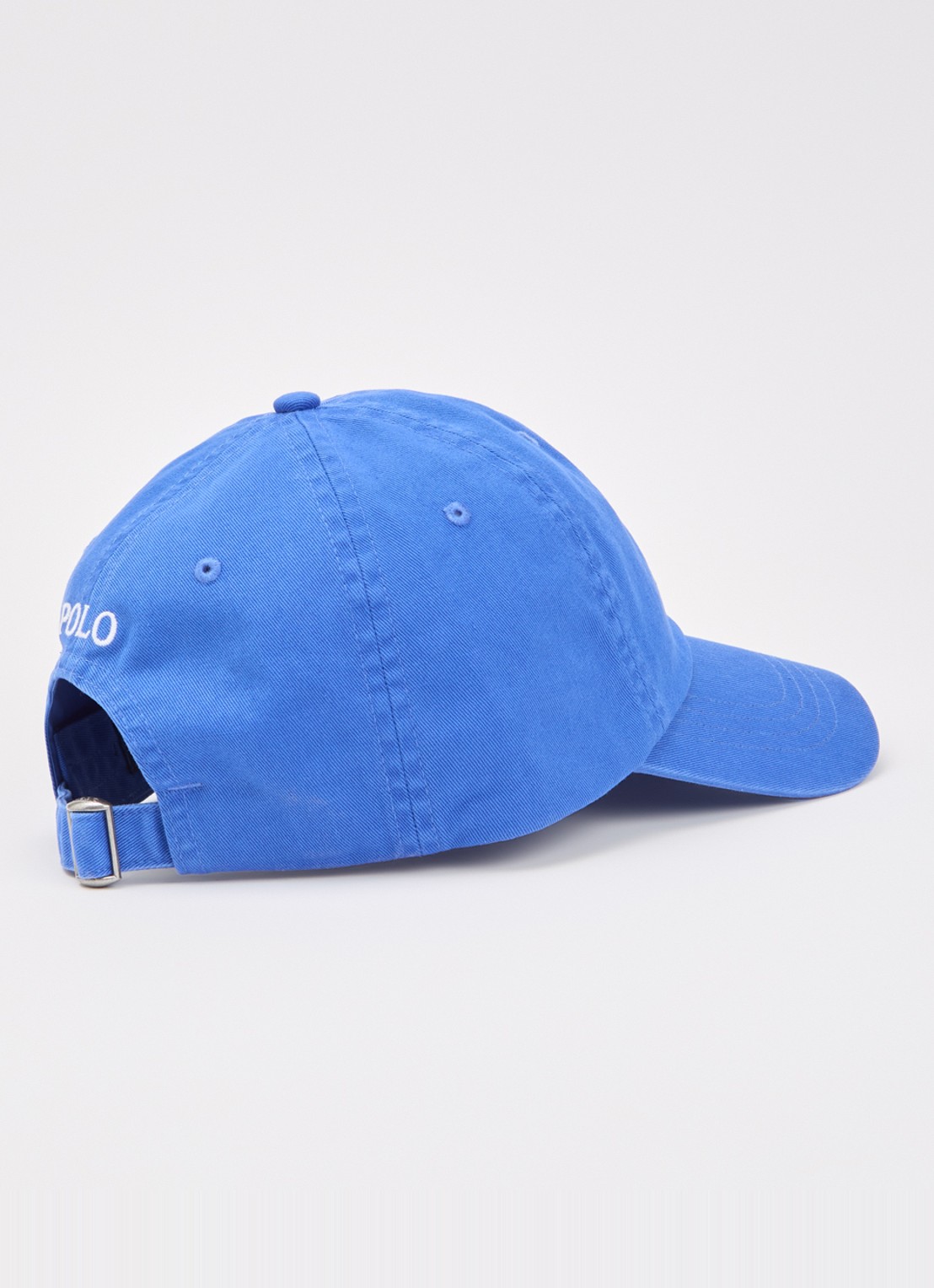 Ralph Lauren Pet met logoborduring - detail 2 blauw