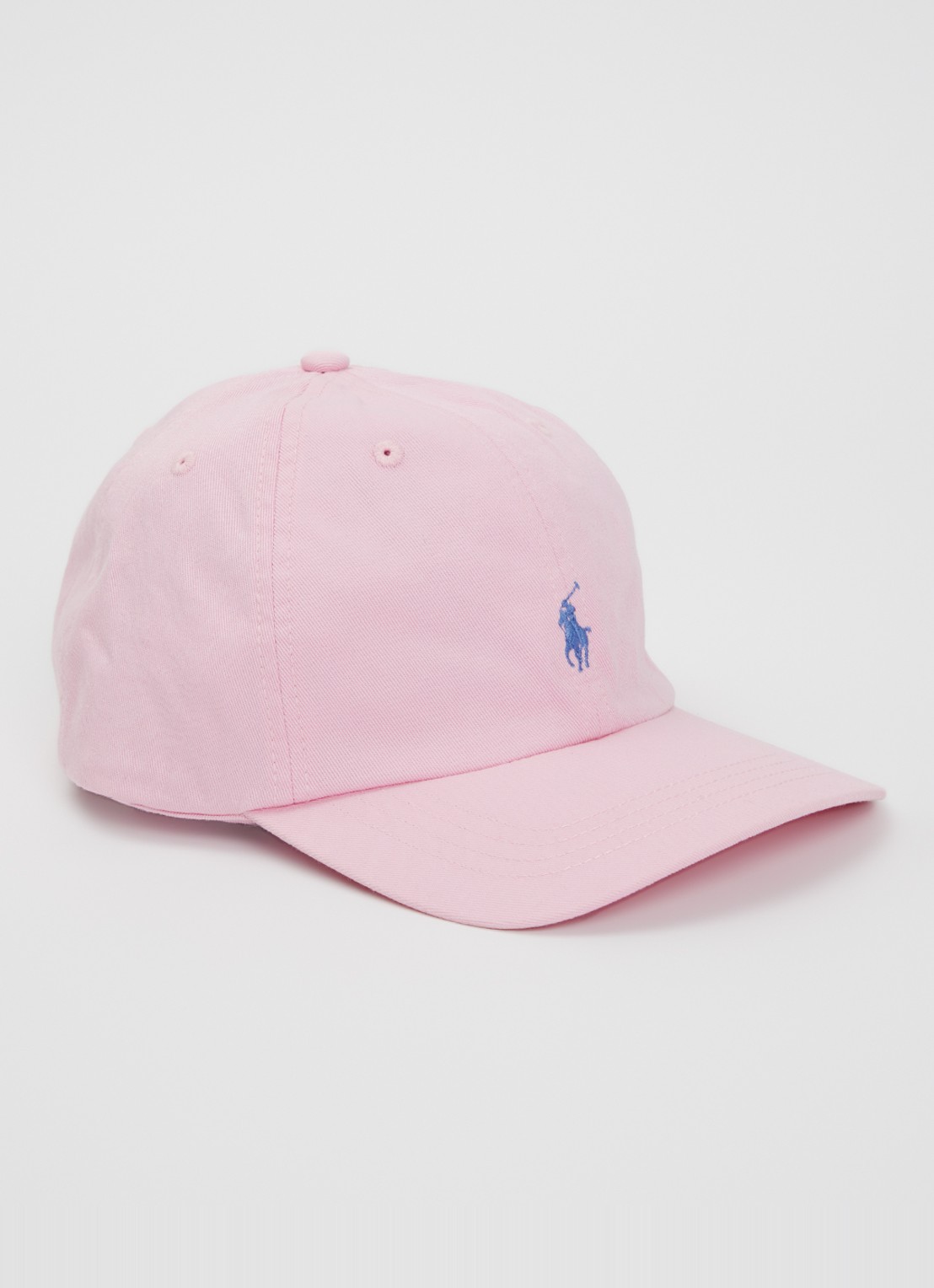 Ralph Lauren Pet met logoborduring - voorkant roze