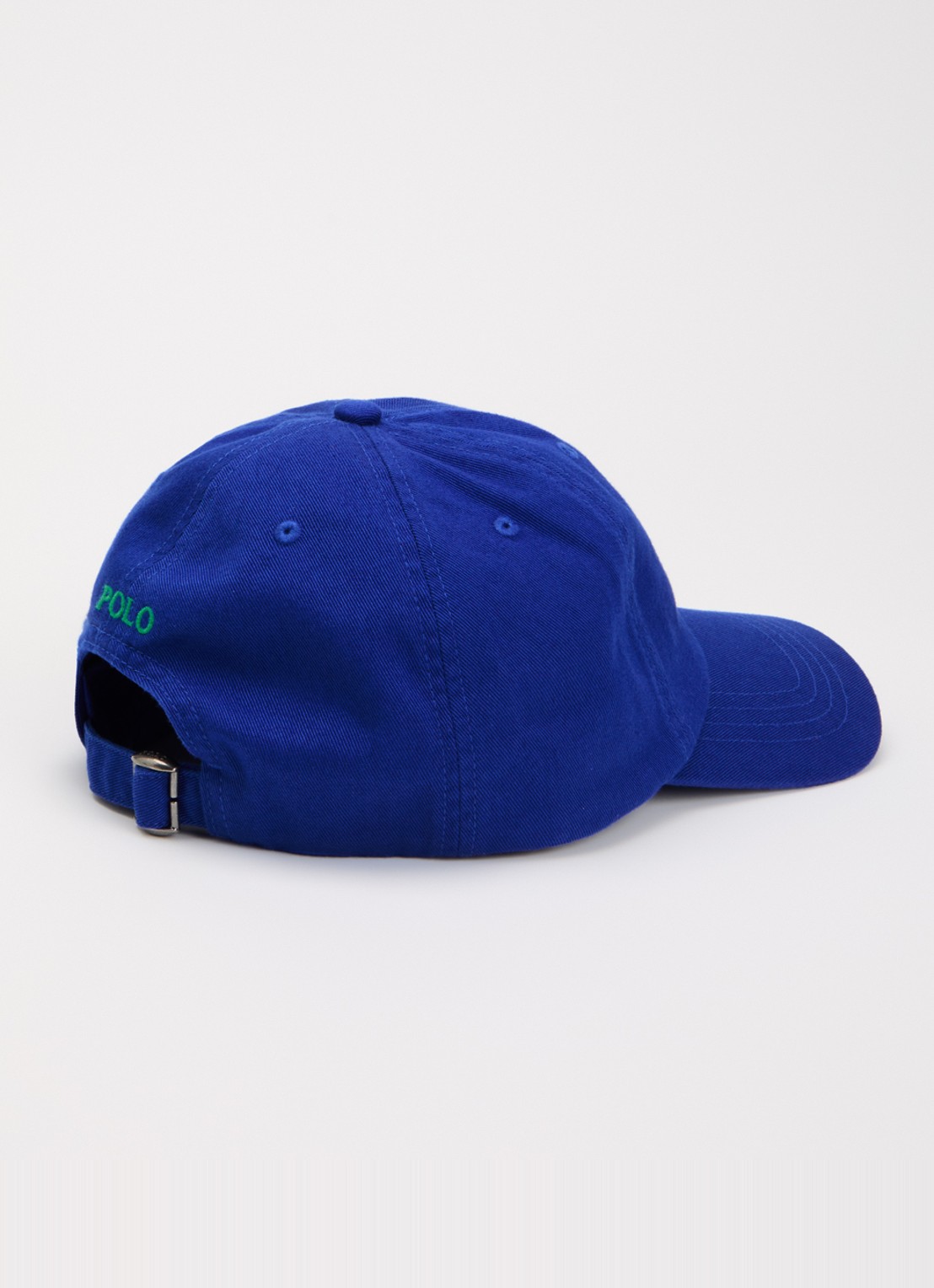 Ralph Lauren Pet met logoborduring - detail kobaltblauw