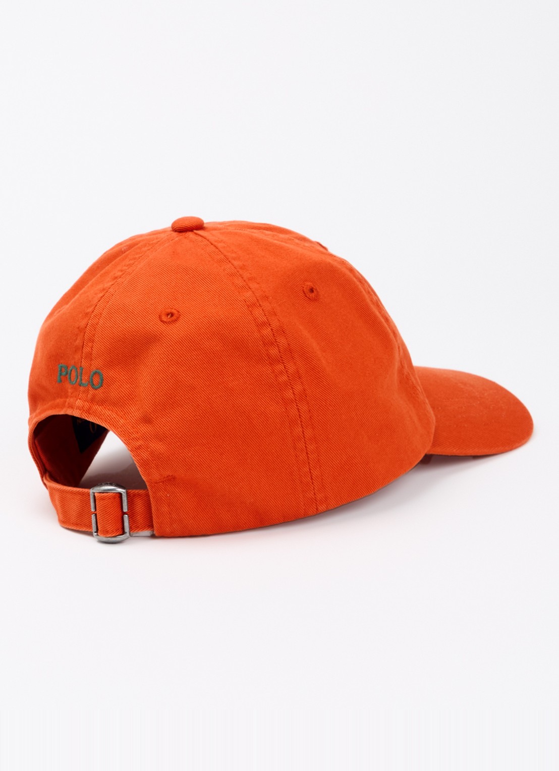 Ralph Lauren Pet met logoborduring - detail 2 oranje