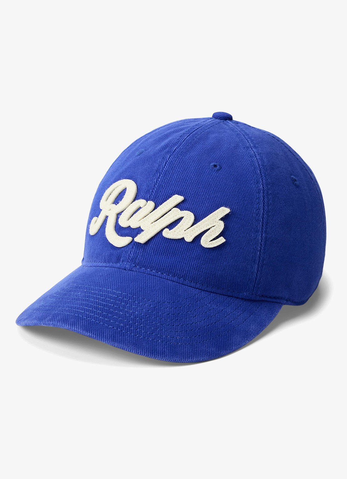 Ralph Lauren Pet met logoborduring - voorkant classic azure / blauw