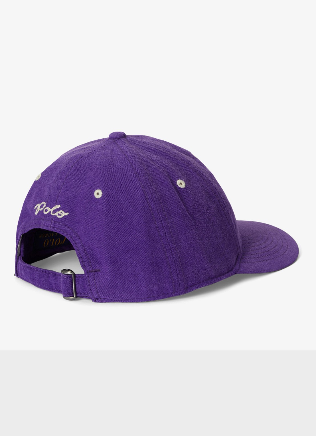 Ralph Lauren Pet met logoborduring - detail purple cactus-334y / paars