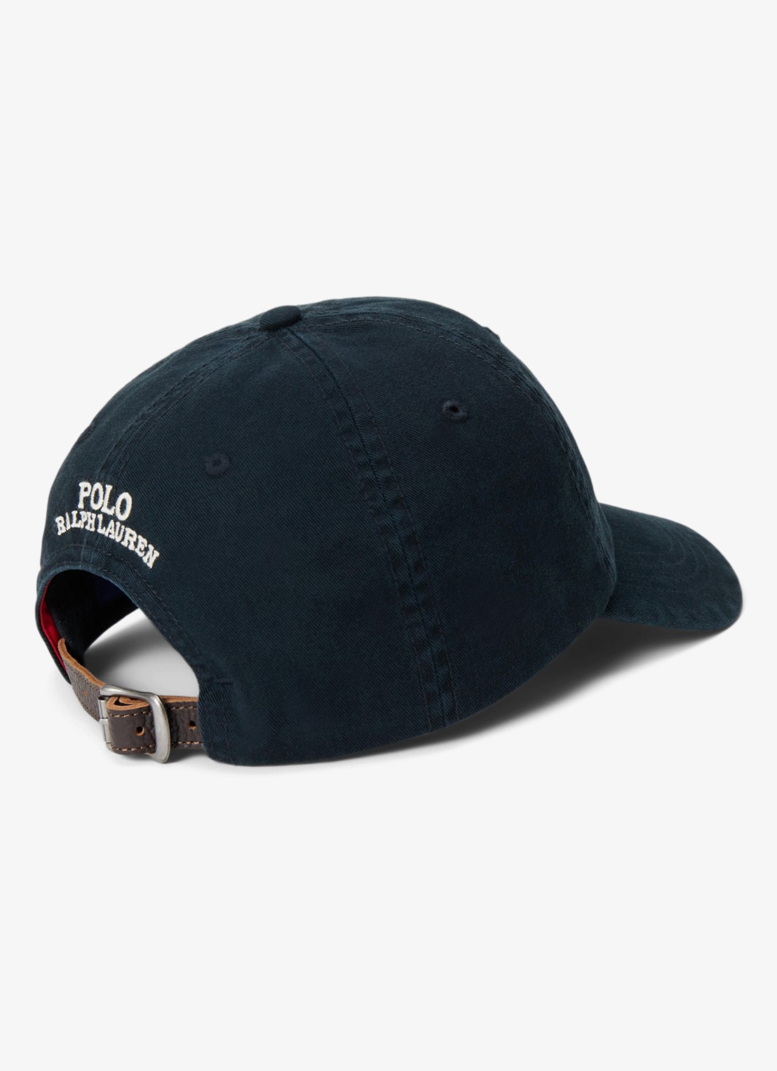 Ralph Lauren Pet met logoborduring - detail polo black / zwart