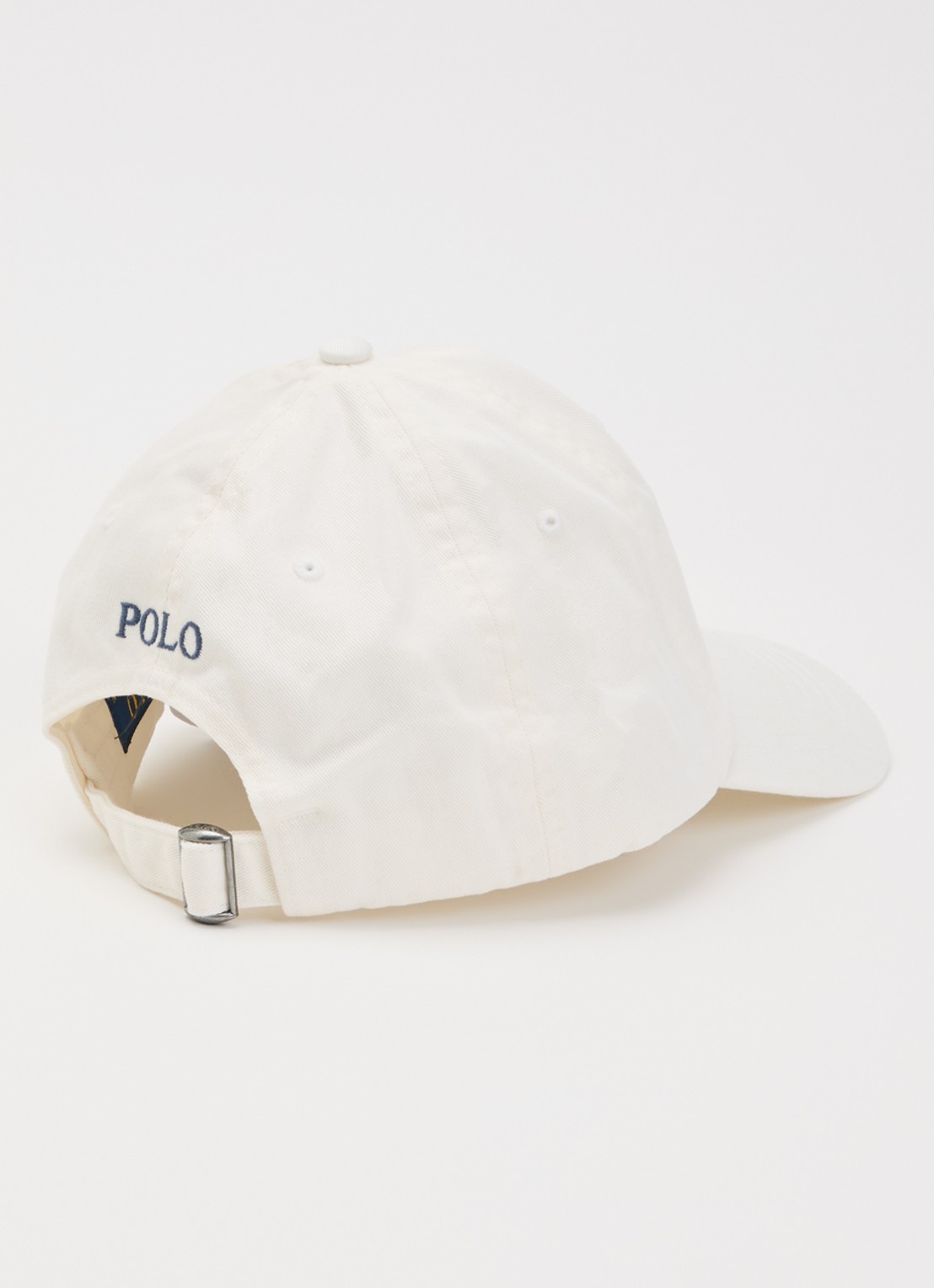 Ralph Lauren Pet met logoborduring  - detail naturel