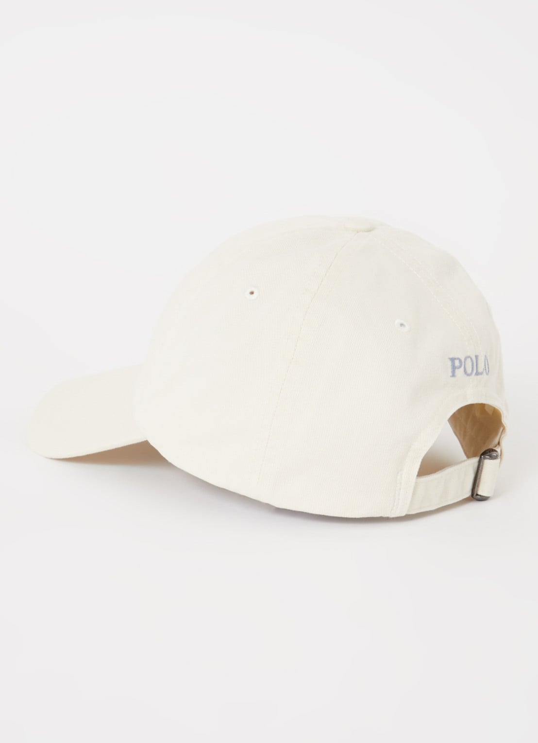Ralph Lauren Pet met logoborduring  - detail 2 beige