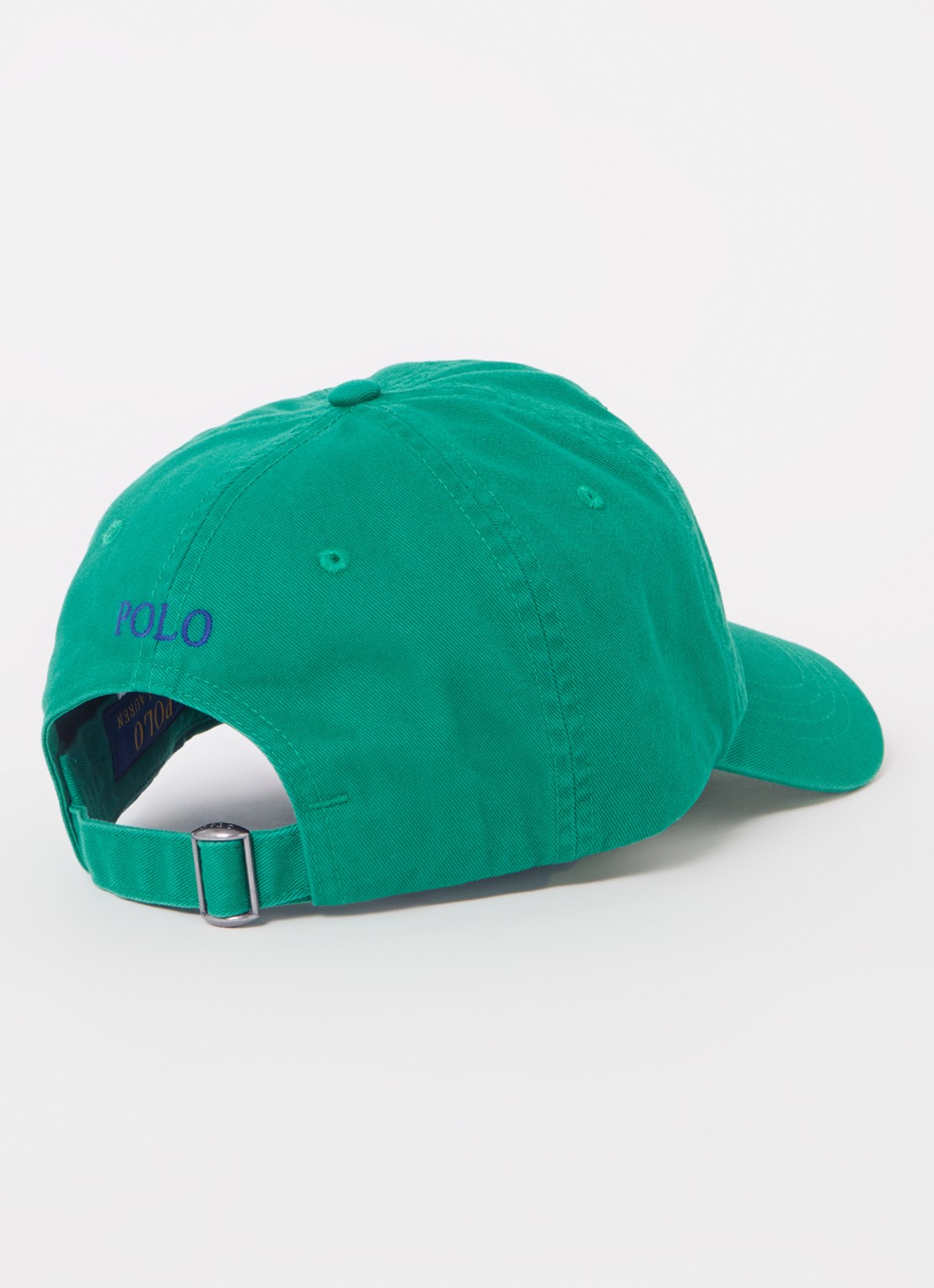 Ralph Lauren Pet met logoborduring  - detail 2 groen