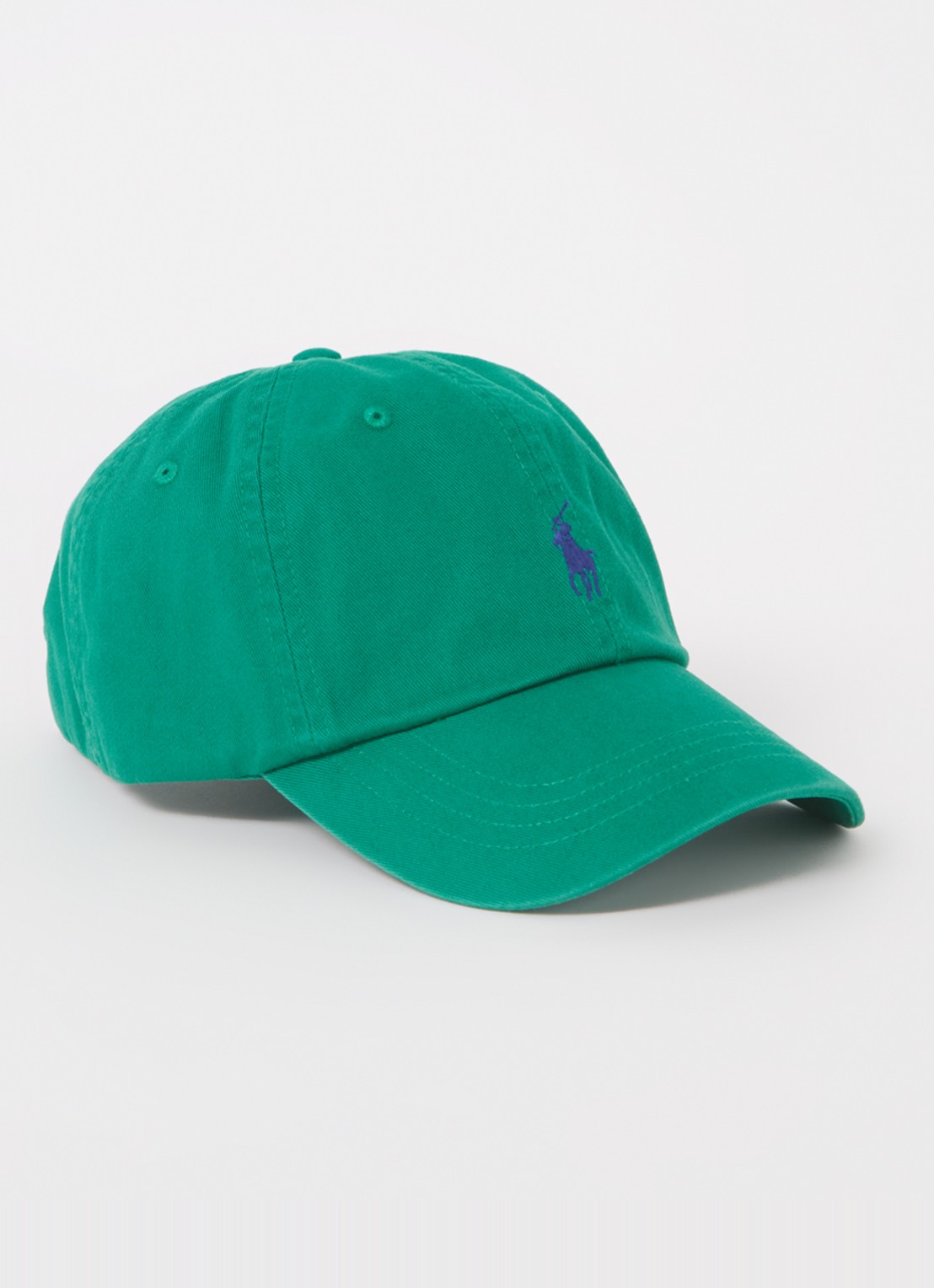 Ralph Lauren Pet met logoborduring  - voorkant groen