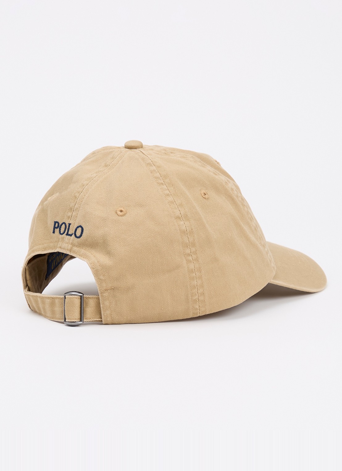 Ralph Lauren Pet met logoborduring - detail 2 beige