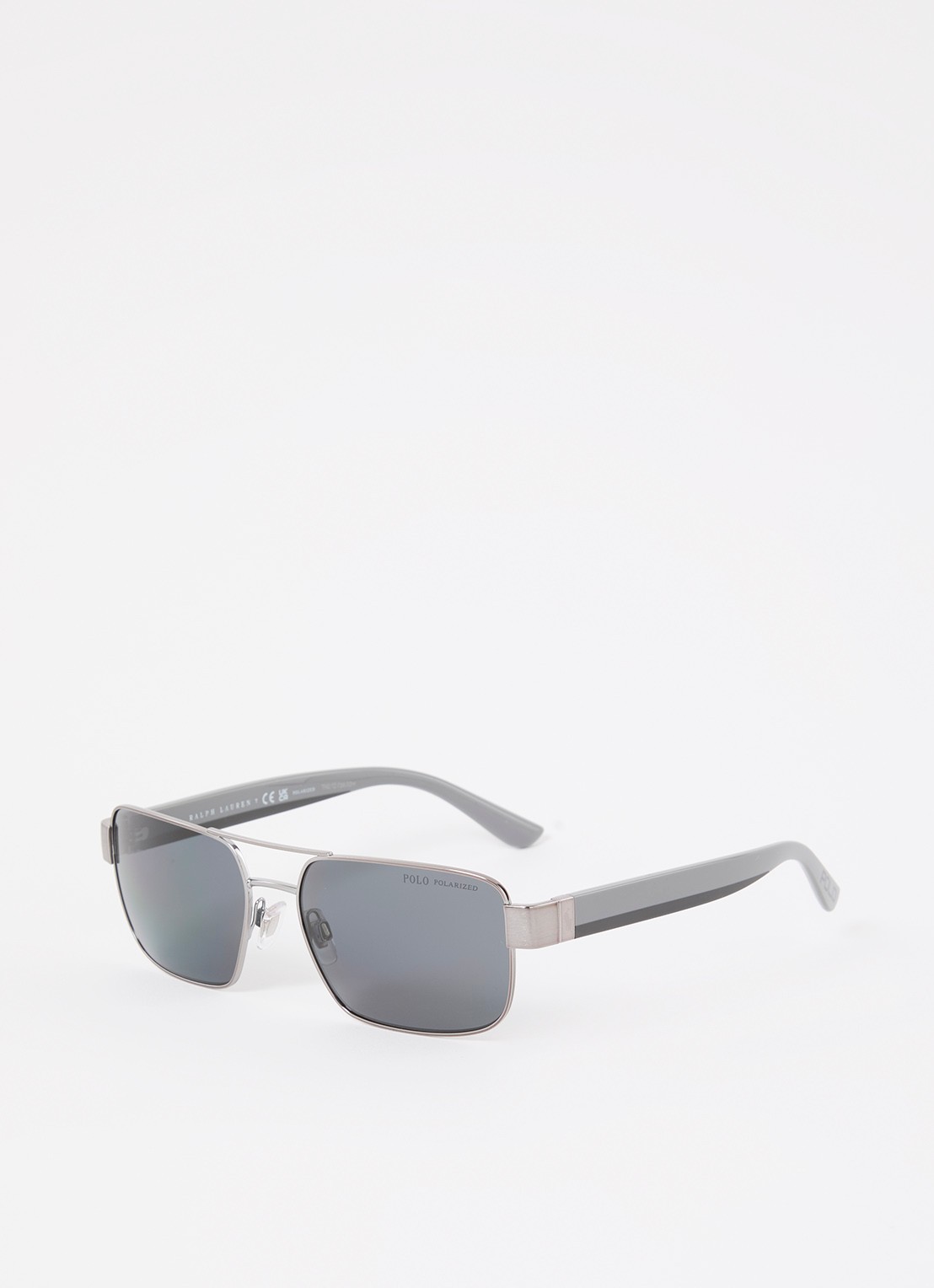 Ralph Lauren Piloten zonnebril gepolariseerd PH3161 - voorkant 4 grijs