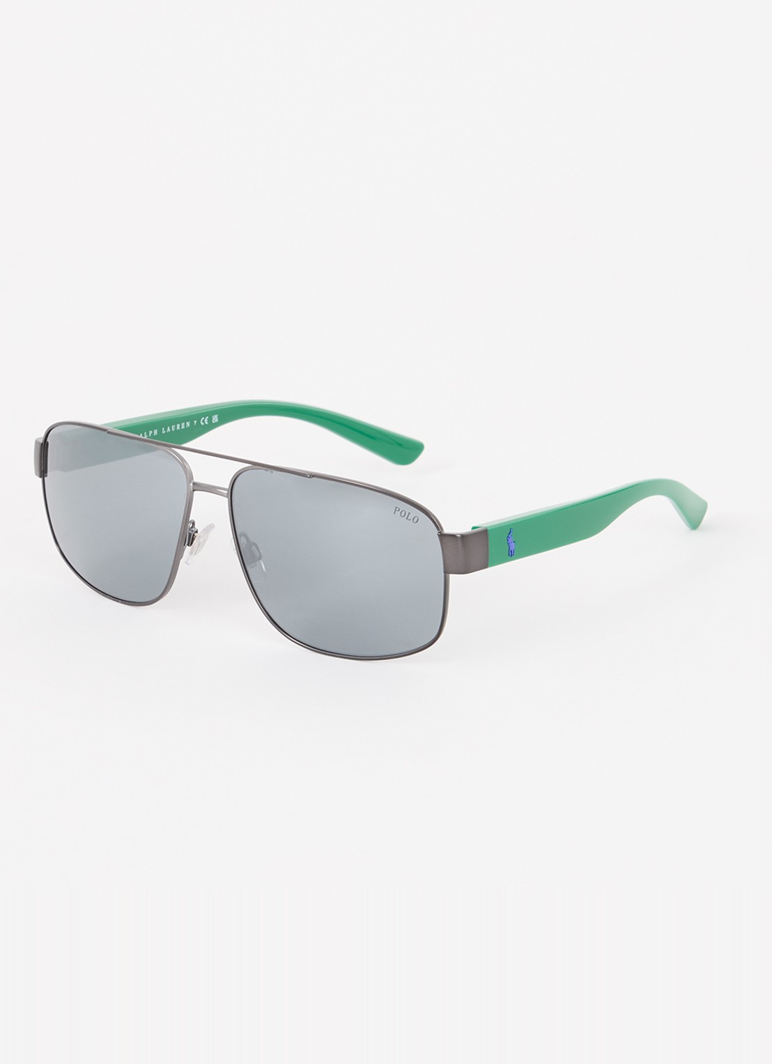 Ralph Lauren Piloten zonnebril PH3156  - detail 4 blauw