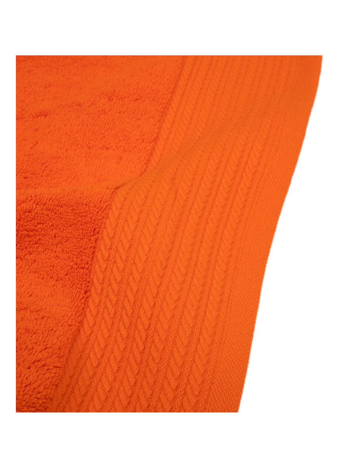 Ralph Lauren Player badmat - 55 x 90 cm - detail donkeroranje