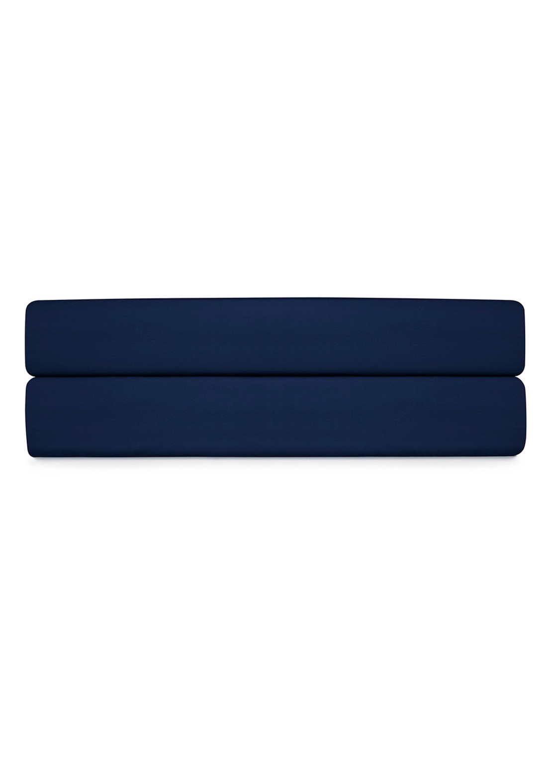 Ralph Lauren Player hoeslaken van katoen perkal, hoekhoogte 33 cm - voorkant donkerblauw