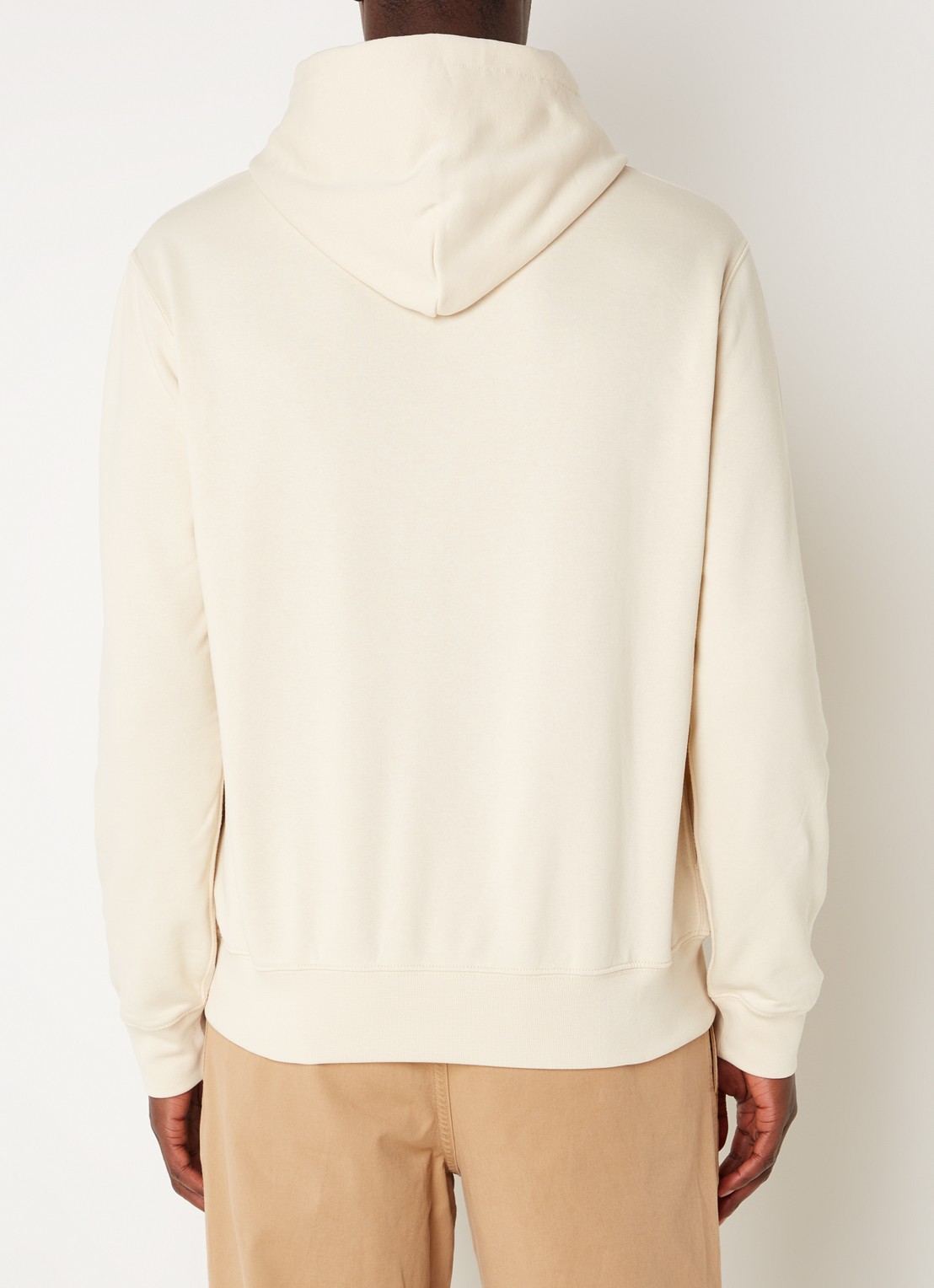 Ralph Lauren Polo Bear hoodie met logoprint - achterkant winter cream - ski bear / beige