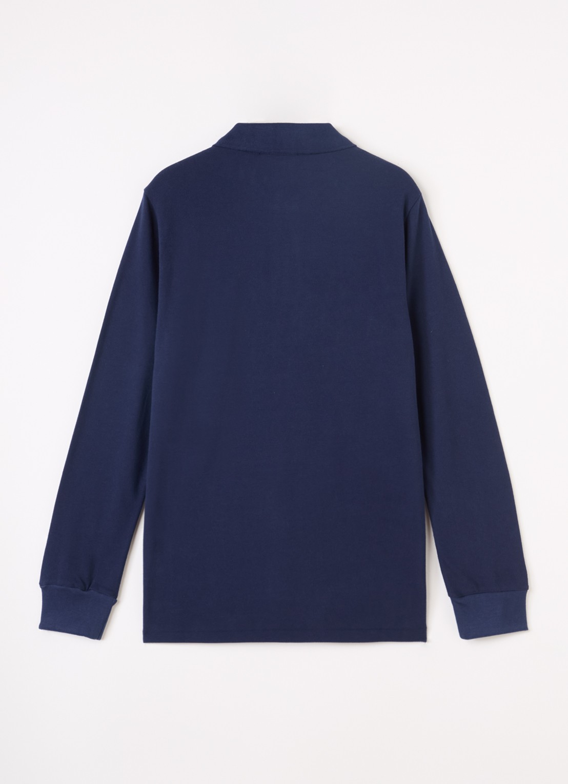 Ralph Lauren Polo met logoborduring - voorkant 2 kobaltblauw