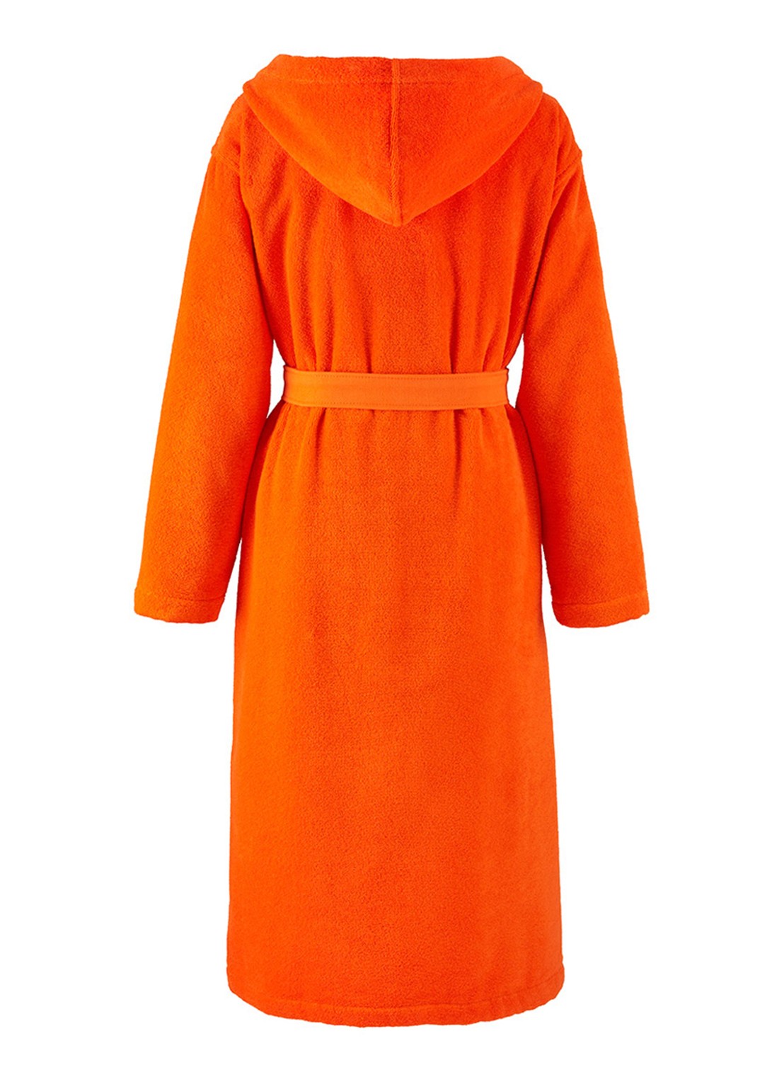 Ralph Lauren Polo Player badjas - unisex - achterkant 3 oranje