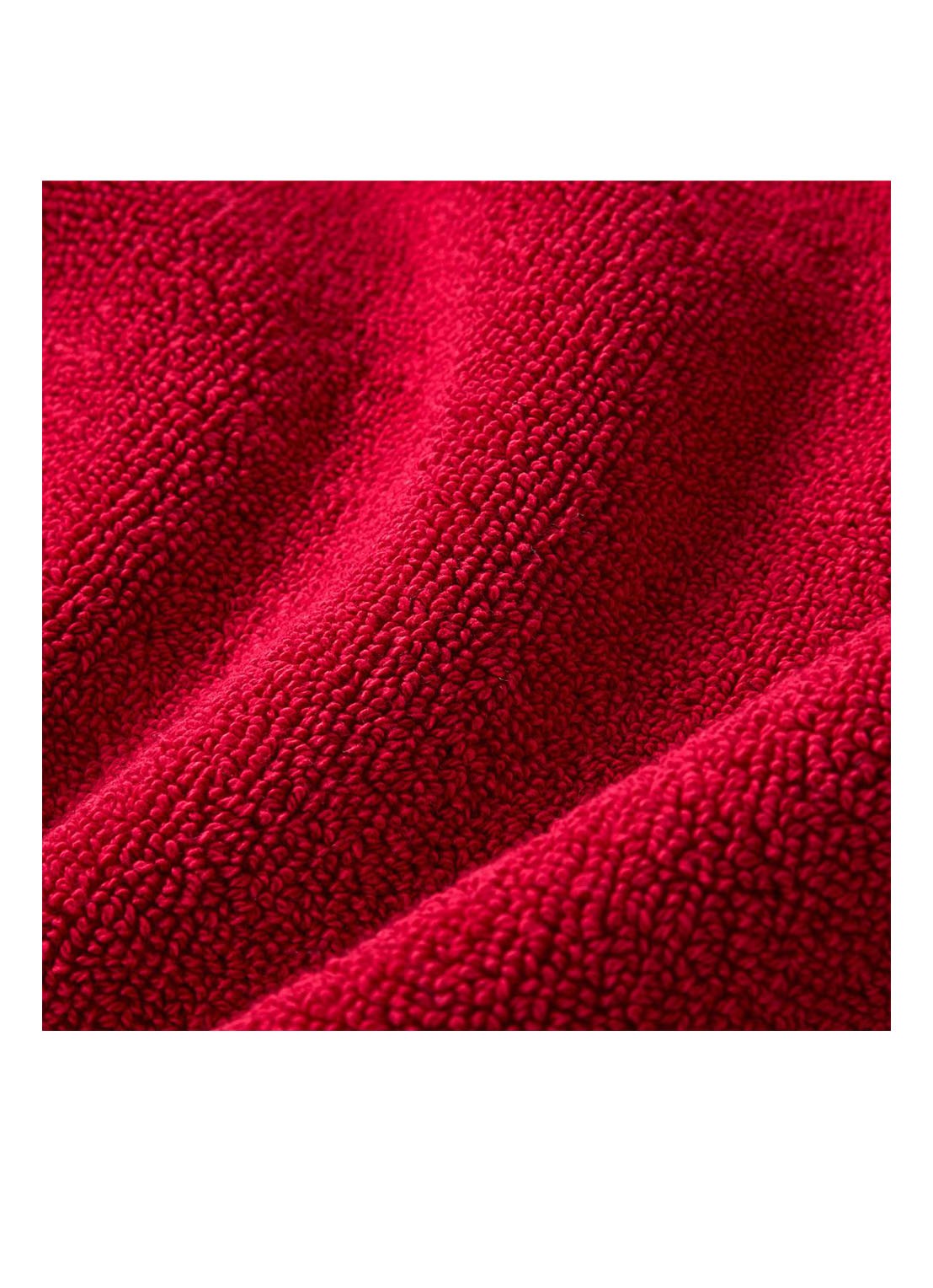 Ralph Lauren Polo Player badmat 55 x 90 cm - achterkant 3 rood