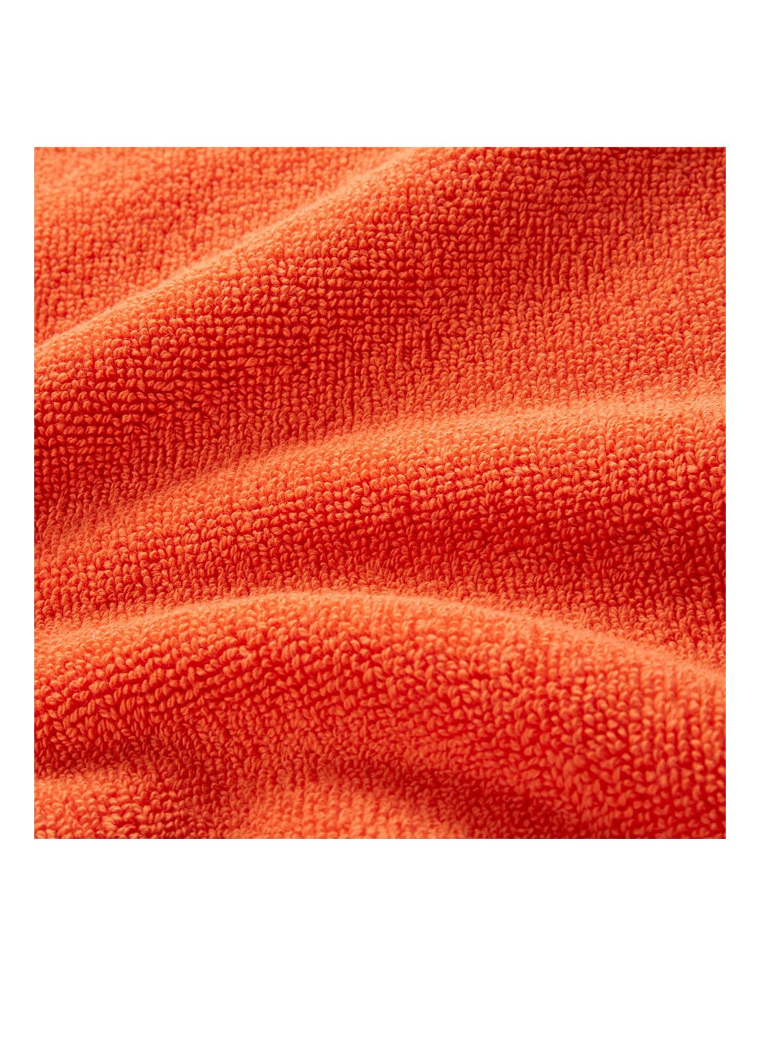 Ralph Lauren Polo Player badmat 55 x 90 cm - achterkant oranje