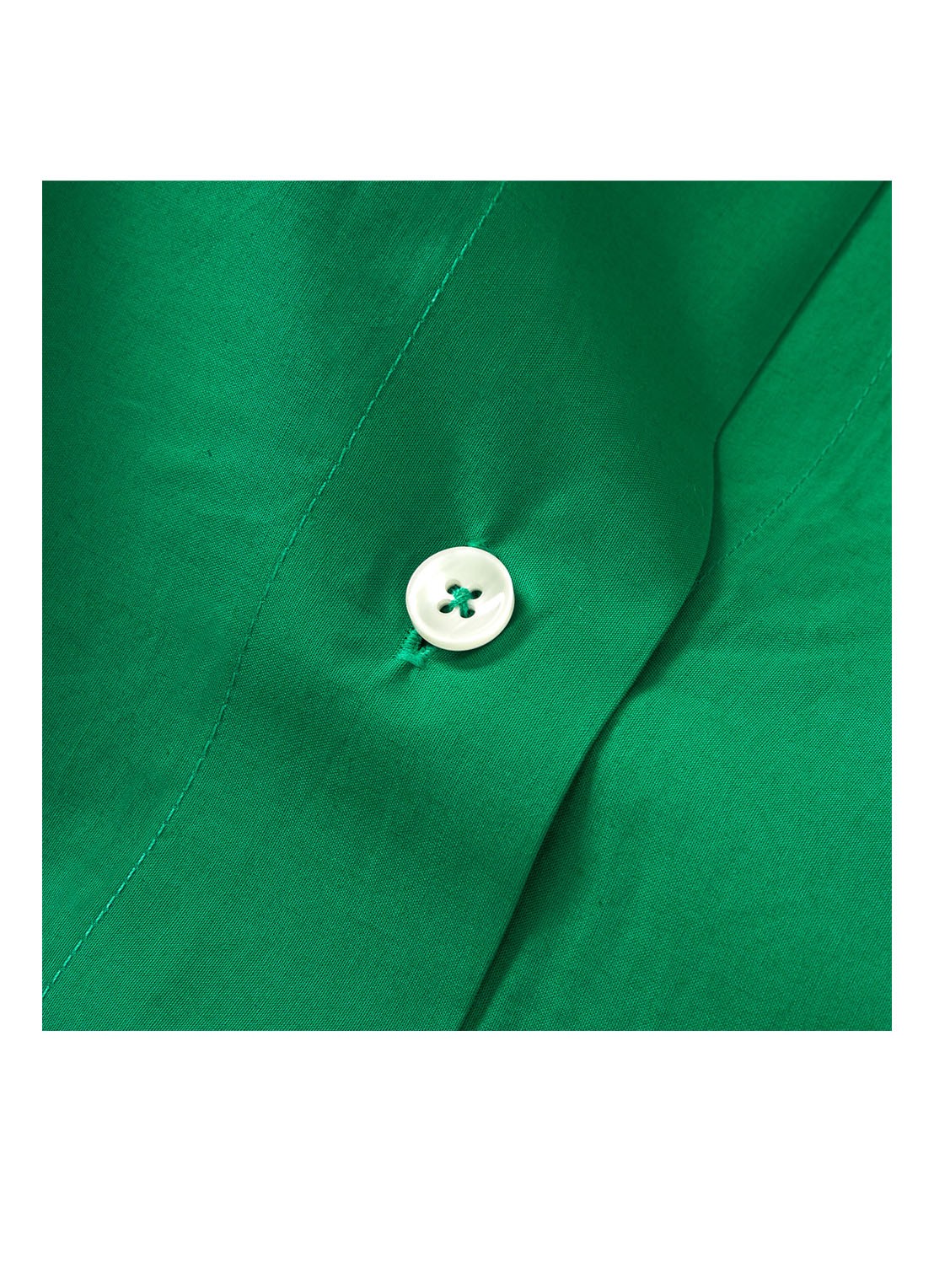 Ralph Lauren Polo Player dekbedovertrek van katoen perkal 220TC - exclusief kussenslopen - detail 3 groen