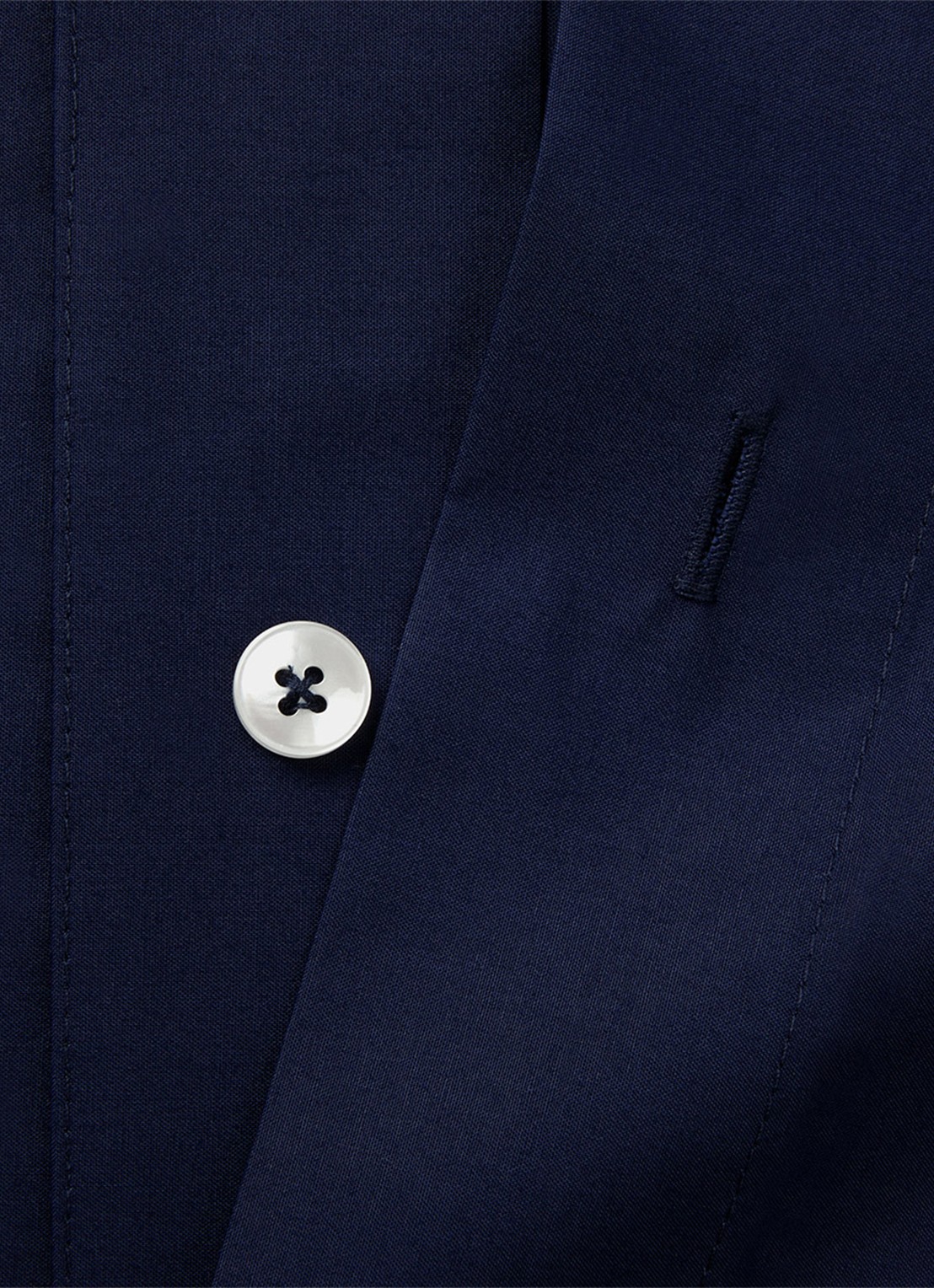 Ralph Lauren Polo Player dekbedovertrek van katoen perkal 80TC - exclusief kussenslopen - achterkant donkerblauw