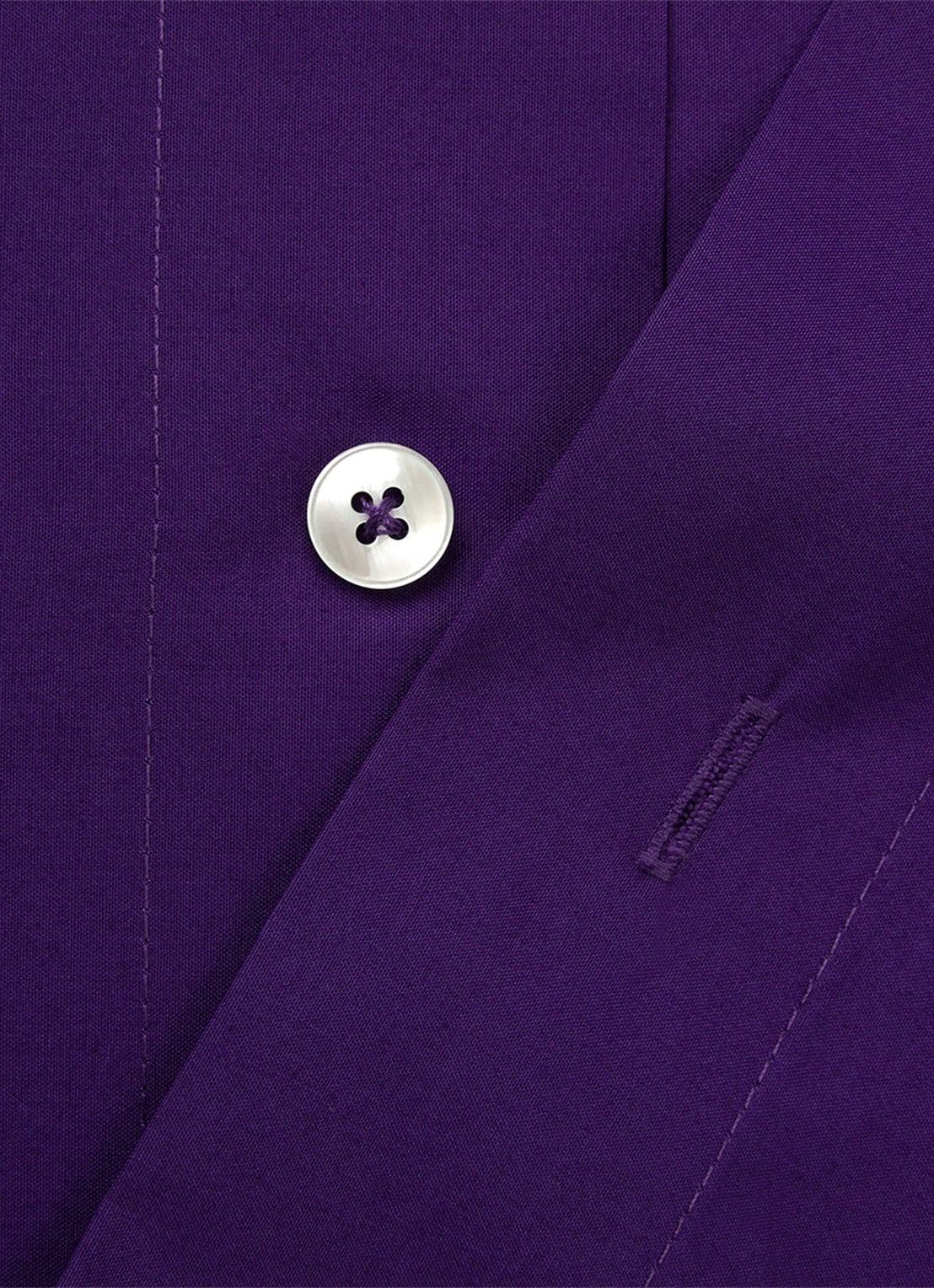 Ralph Lauren Polo Player dekbedovertrek van katoen perkal 80TC - exclusief kussenslopen - achterkant 5 paars