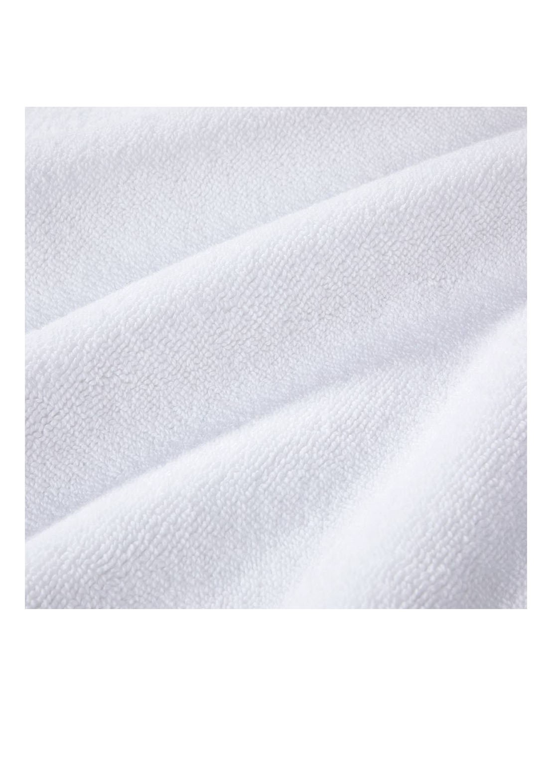 Ralph Lauren Polo Player gastendoek - 600 gr/m2 - 33 x 33 cm - achterkant 4 wit