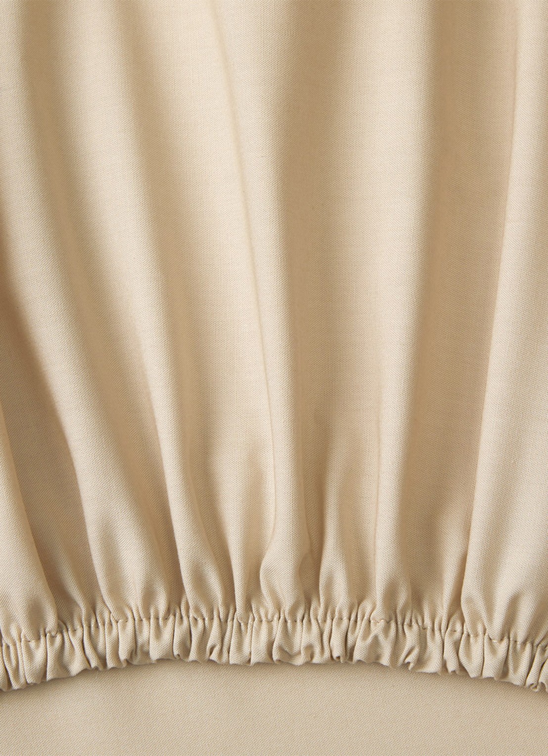 Ralph Lauren Polo Player hoeslaken van katoen perkal 80TC, hoekhoogte 33 cm - voorkant 2 beige