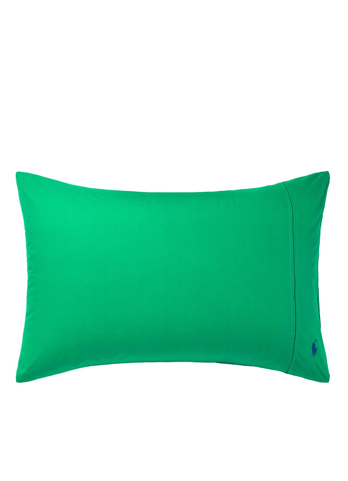 Ralph Lauren Polo Player kussensloop van katoen perkal in 2-pack - voorkant 9 groen