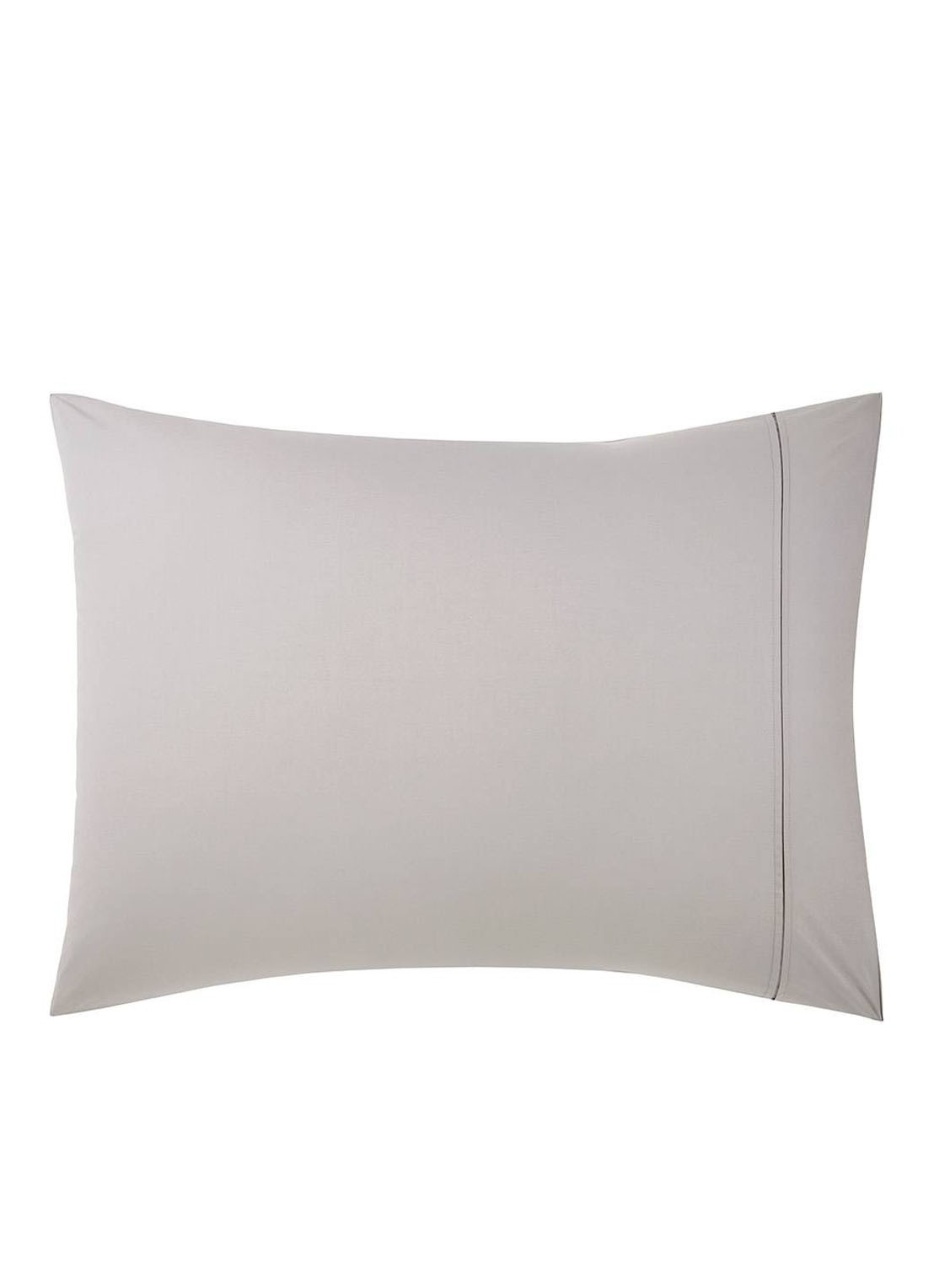 Ralph Lauren Polo Player kussensloop van katoen perkal in 2-pack - detail 4 lichtgrijs