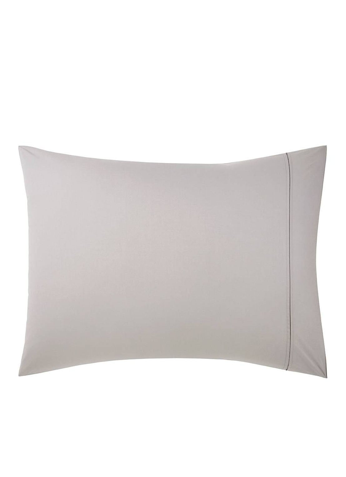 Ralph Lauren Polo Player kussensloop van katoen perkal in 2-pack - detail 7 lichtgrijs