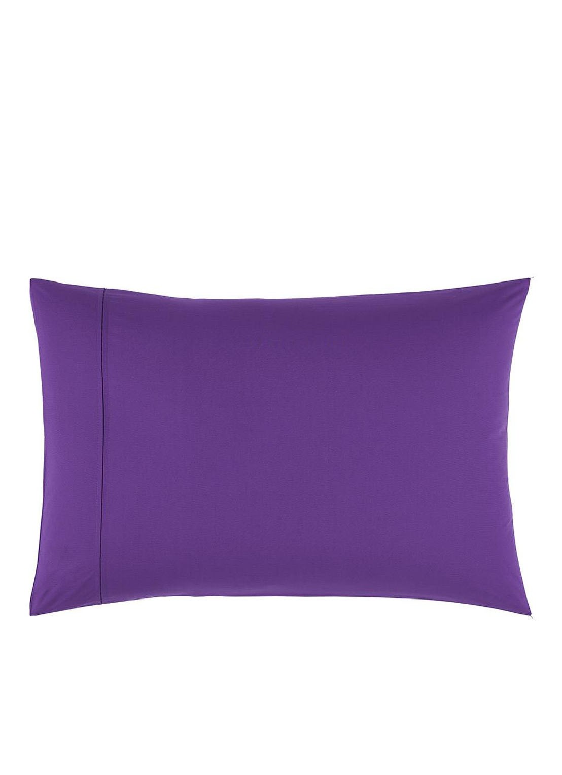 Ralph Lauren Polo Player kussensloop van katoen perkal in 2-pack - achterkant 9 paars
