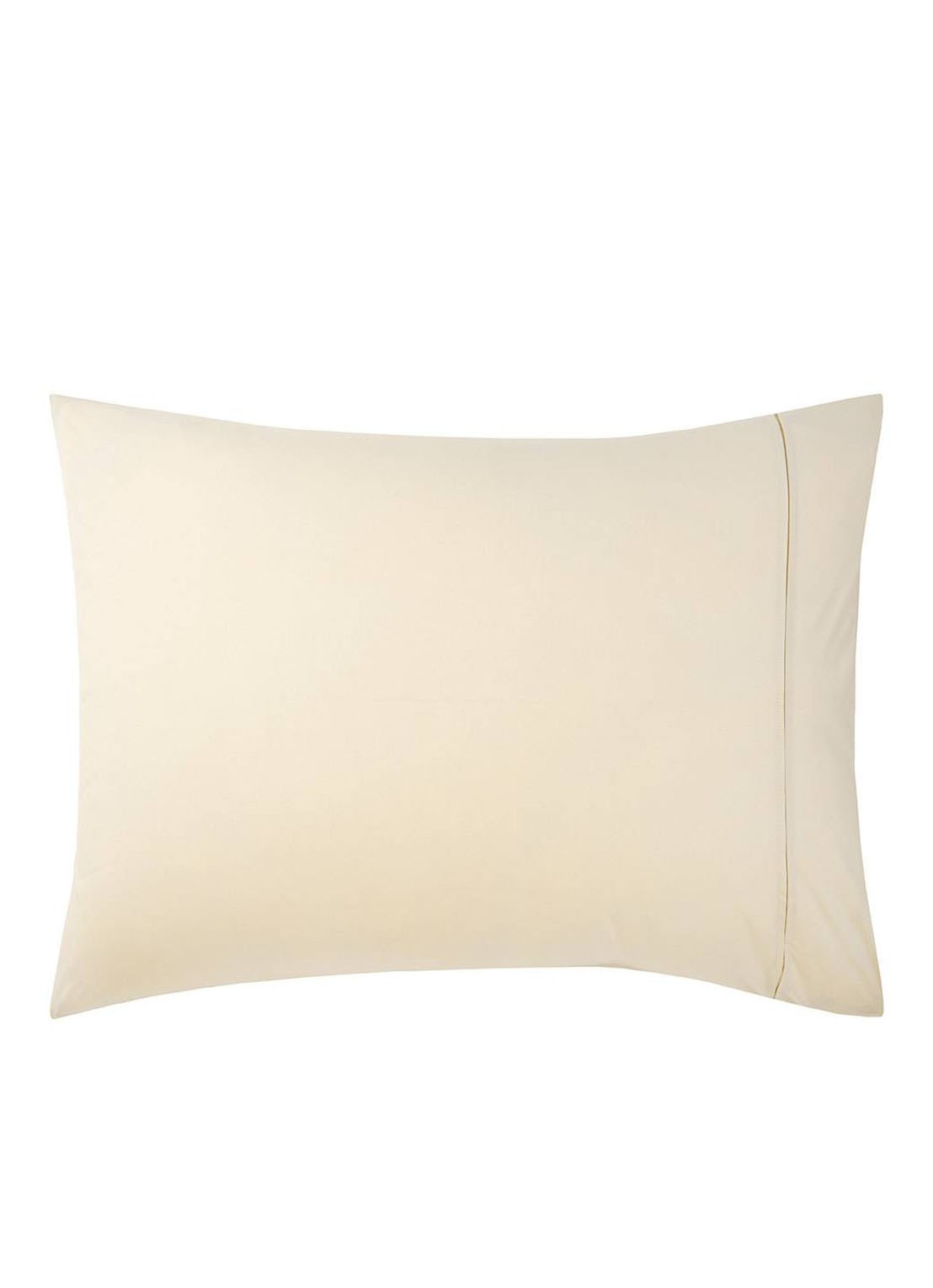Ralph Lauren Polo Player kussensloop van katoen perkal in 2-pack - detail beige