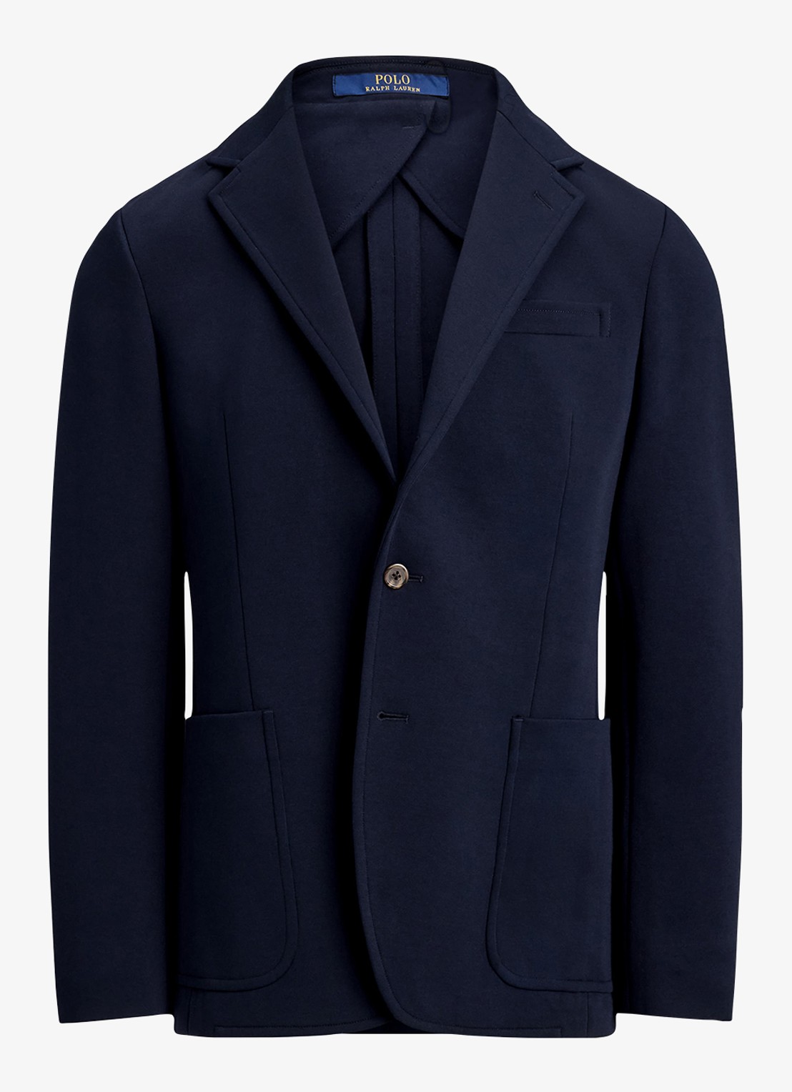 Ralph Lauren Polo Soft modern fit double-knit colbert - voorkant 2 aviator navy / donkerblauw